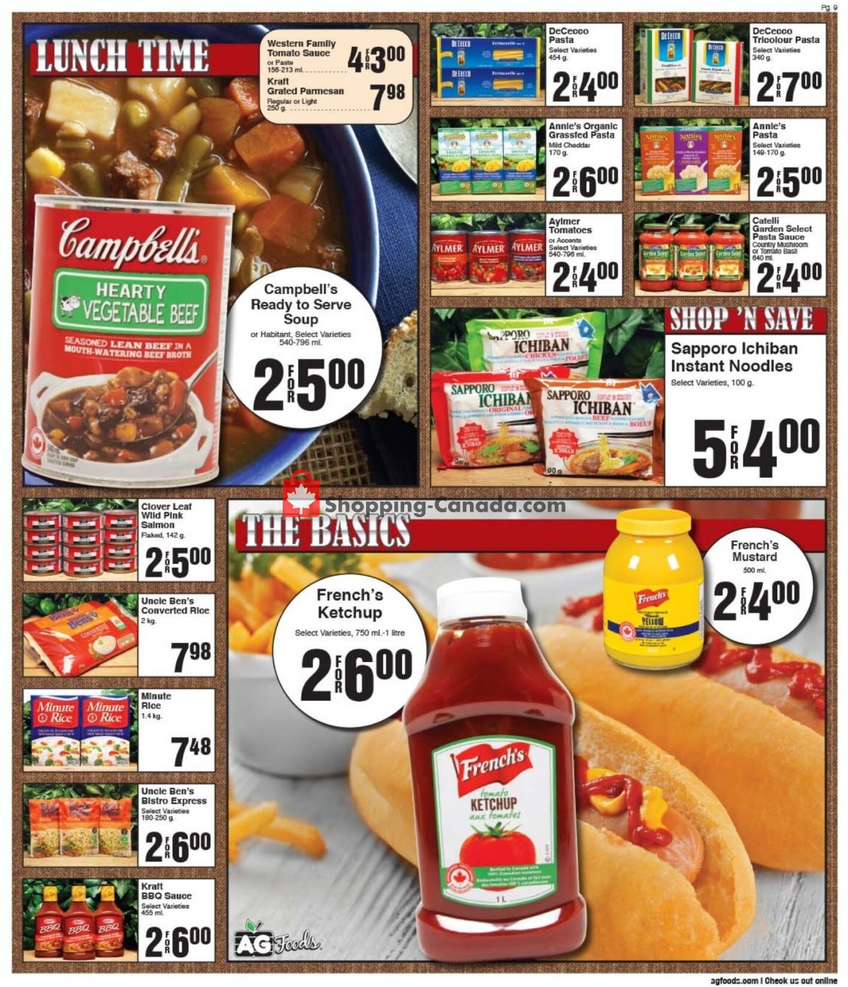 AG Foods flyer from Friday October 1, 2021 to Thursday October 7, 2021 - page 9