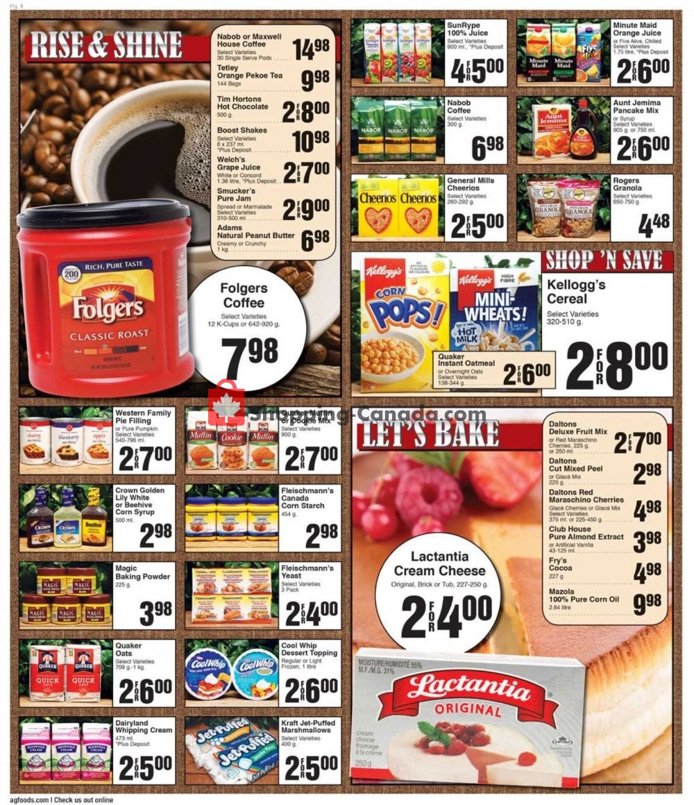 AG Foods flyer from Friday October 4, 2019 to Thursday October 10, 2019 - page 4