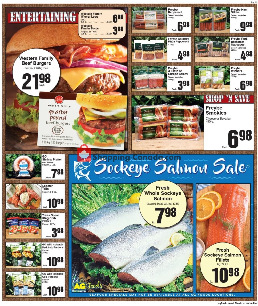 AG Foods flyer from Sunday July 26, 2020 to Saturday August 1, 2020 - page 11
