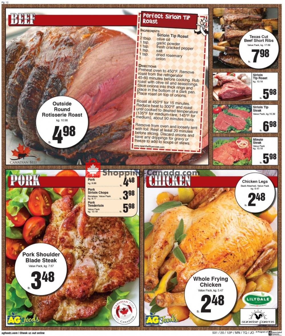 AG Foods flyer from Sunday July 26, 2020 to Saturday August 1, 2020 - page 12