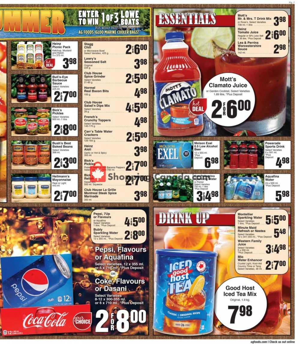 AG Foods flyer from Sunday May 12, 2019 to Saturday May 18, 2019 - page 7