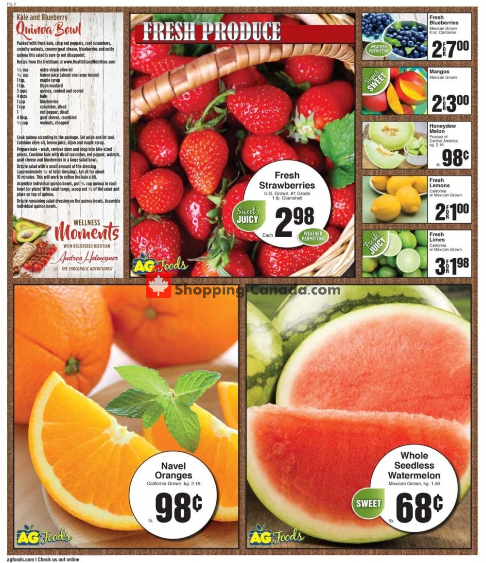 AG Foods flyer from Sunday May 12, 2019 to Saturday May 18, 2019 - page 2