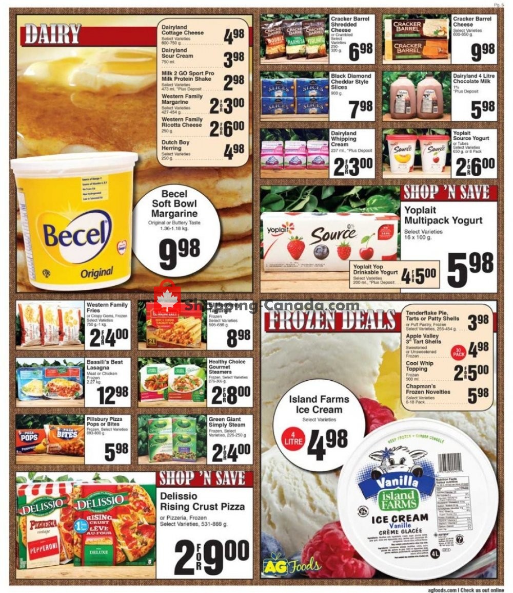 AG Foods flyer from Friday October 19, 2018 to Thursday November 1, 2018 - page 5