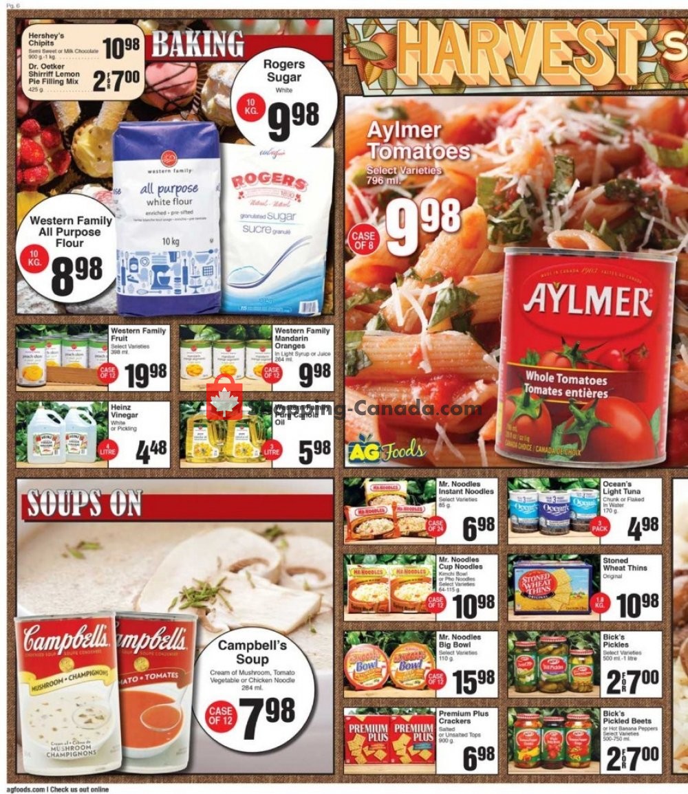 AG Foods flyer from Friday October 19, 2018 to Thursday November 1, 2018 - page 6