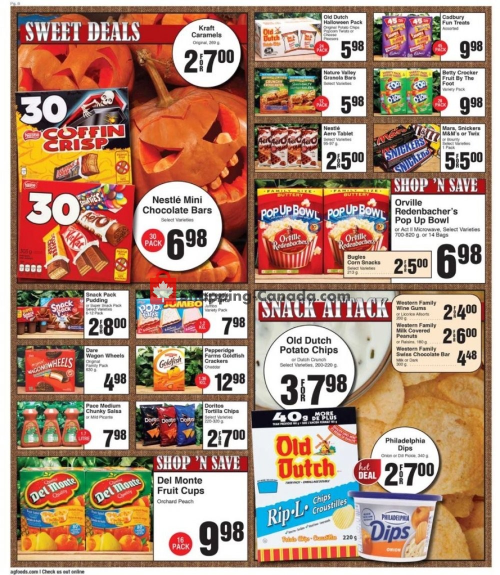AG Foods flyer from Friday October 19, 2018 to Thursday November 1, 2018 - page 8