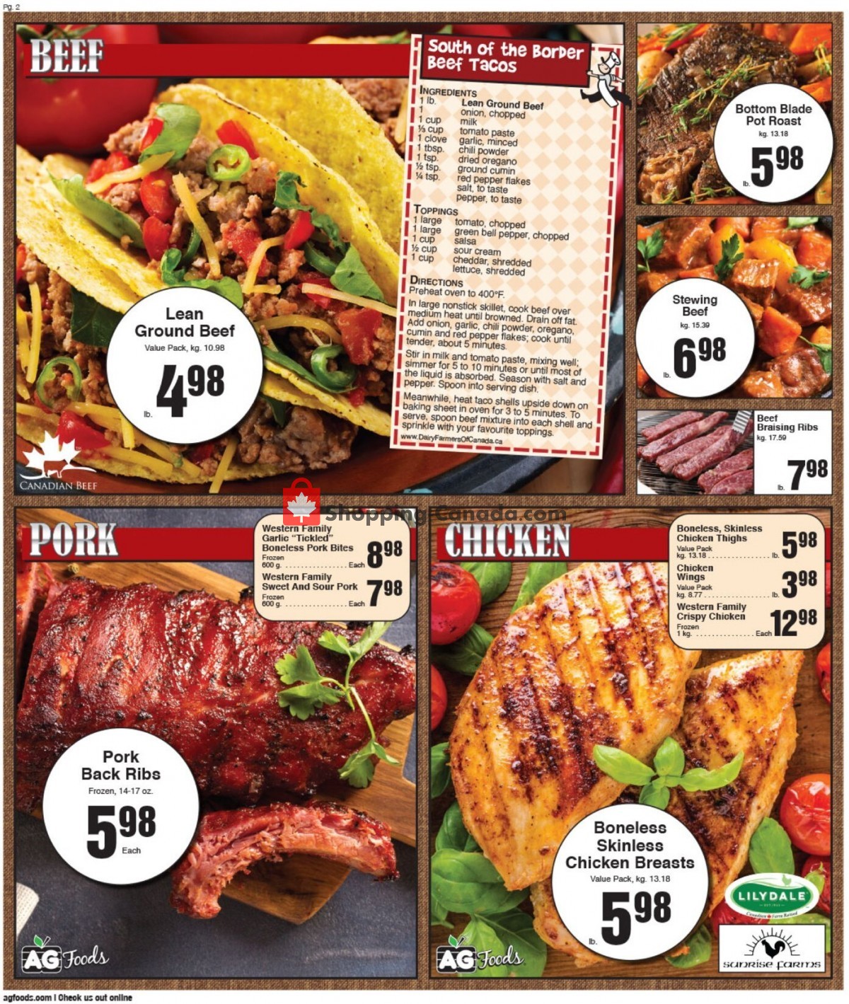 AG Foods flyer from Friday February 26, 2021 to Thursday March 4, 2021 - page 2
