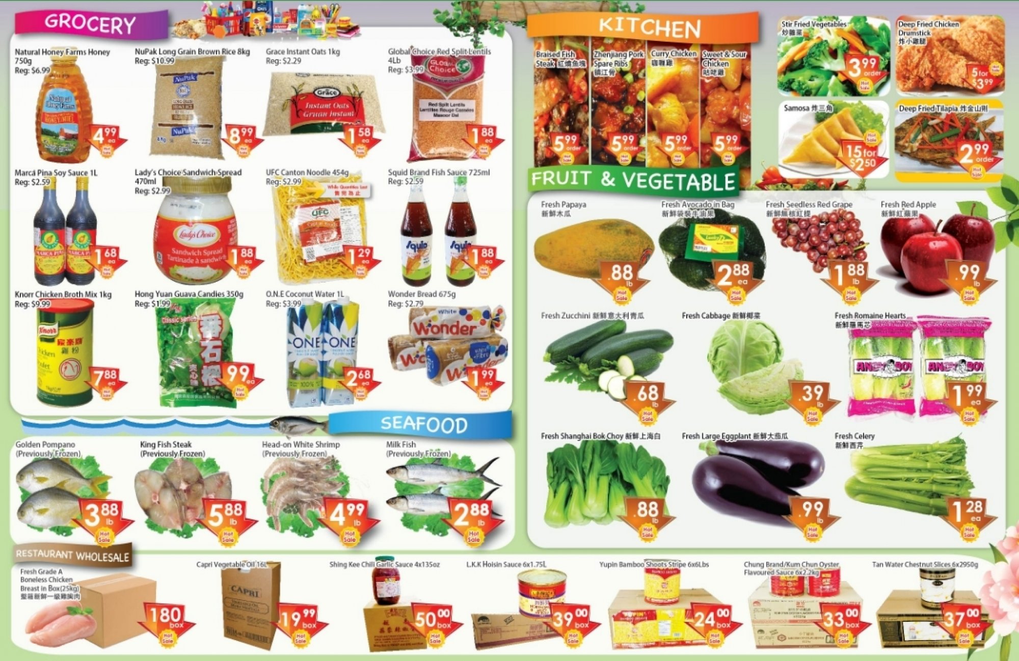 Ajax Foodmart flyer from Friday August 17, 2018 to Thursday August 23, 2018 - page 2