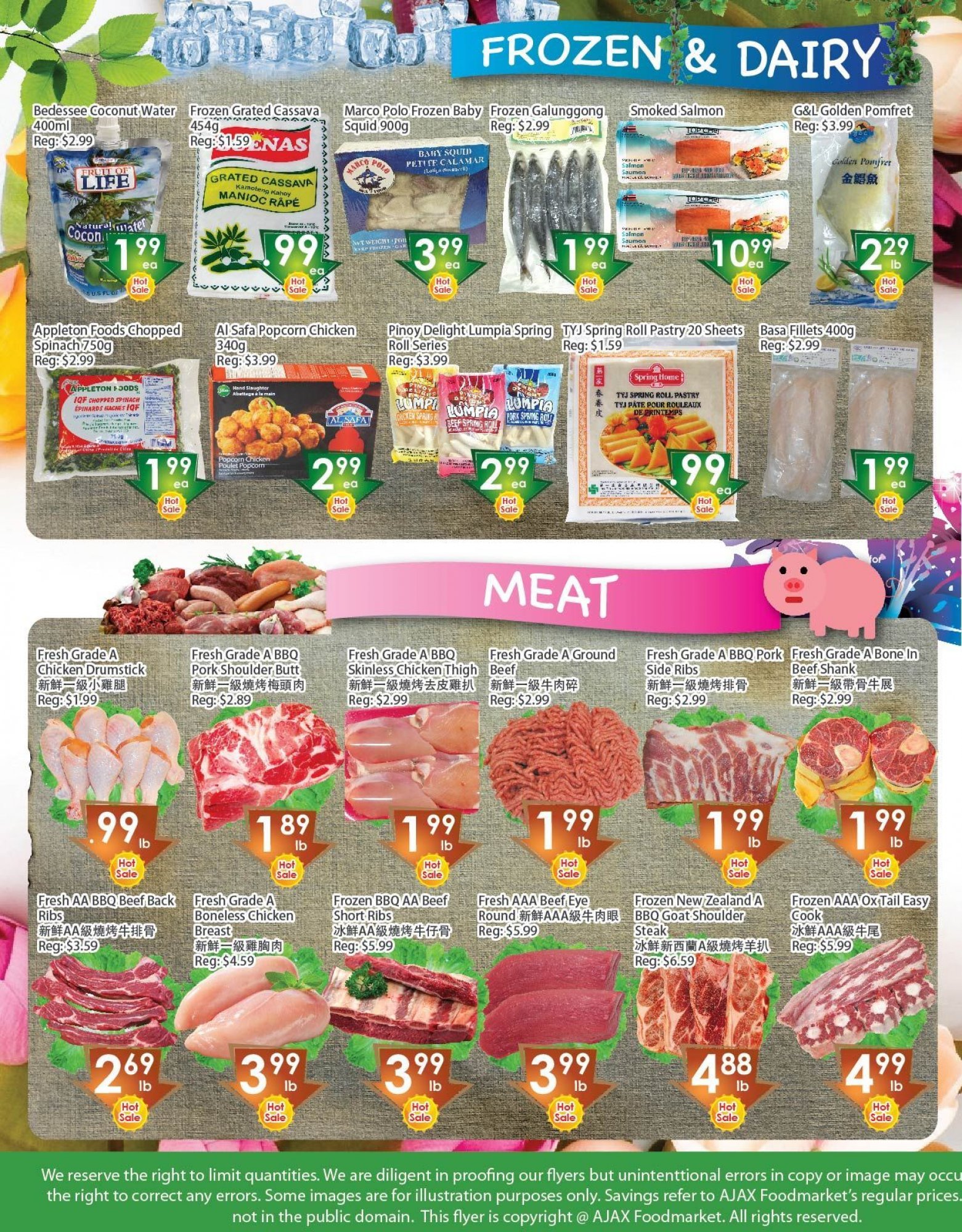 Ajax Foodmart flyer from Friday August 3, 2018 to Thursday August 9, 2018 - page 2
