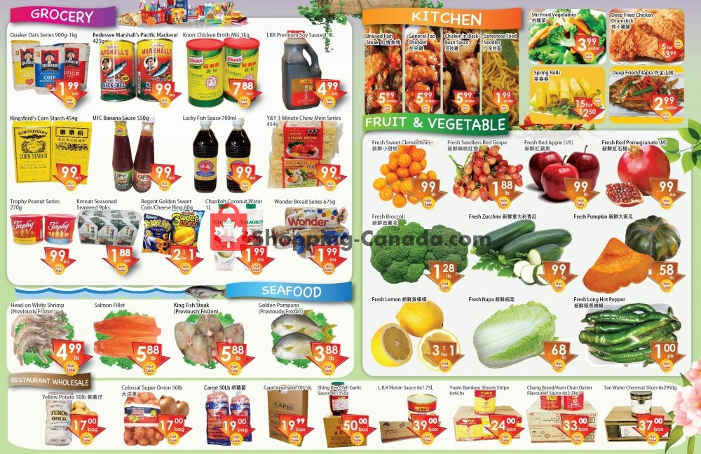 Ajax Foodmart flyer from Friday October 19, 2018 to Thursday October 25, 2018 - page 2