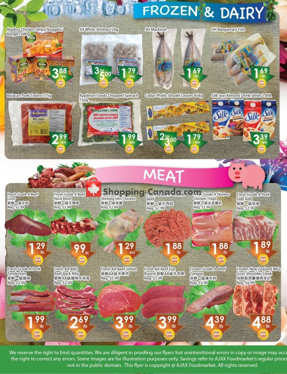 Ajax Foodmart flyer from Friday October 26, 2018 to Thursday November 1, 2018 - page 2