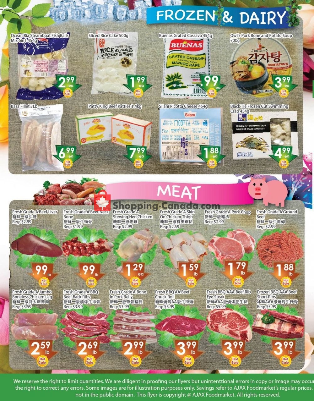 Ajax Foodmart flyer from Friday October 5, 2018 to Thursday October 11, 2018 - page 2