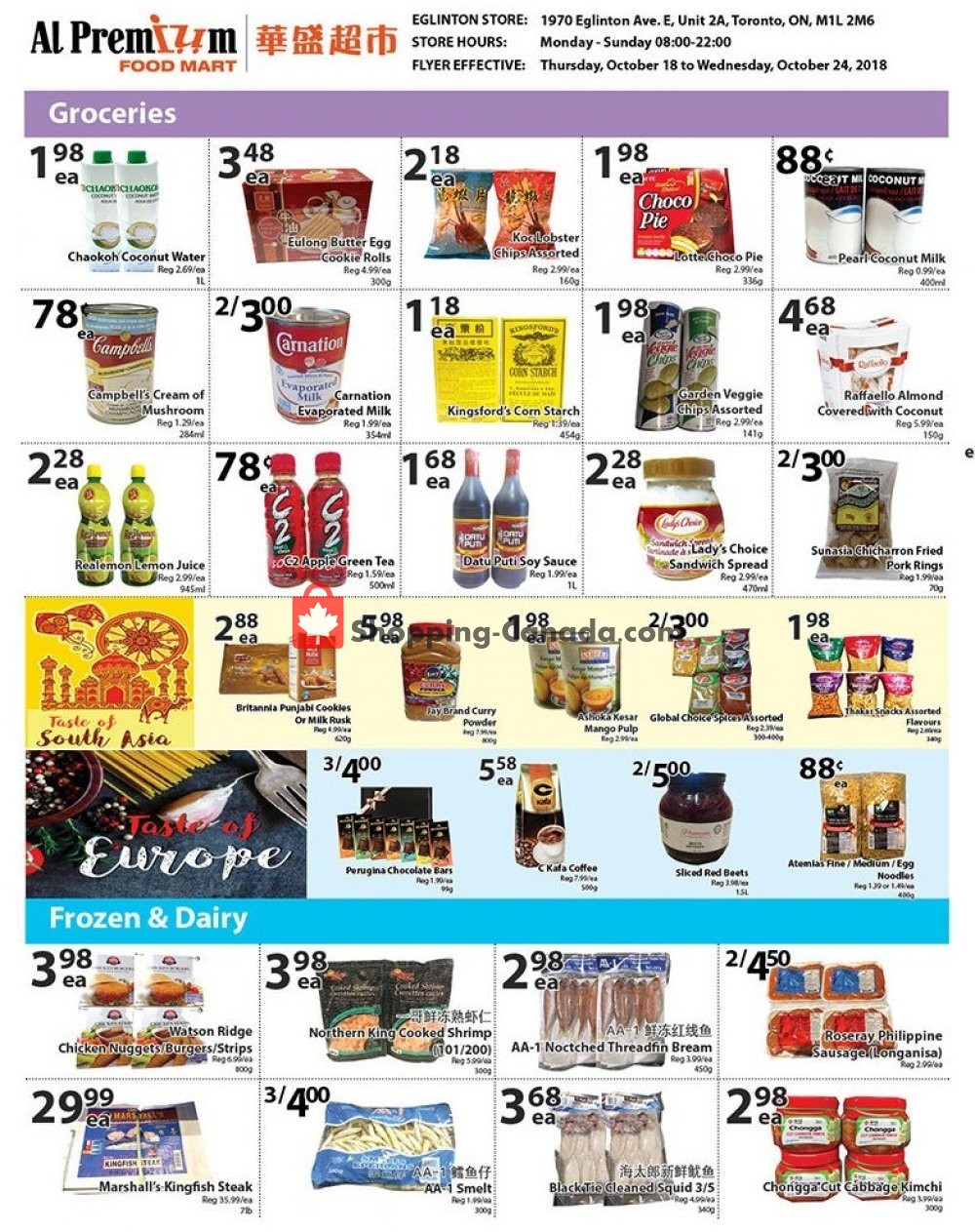 Al Premium Food Mart flyer from Thursday October 18, 2018 to Wednesday October 24, 2018 - page 3