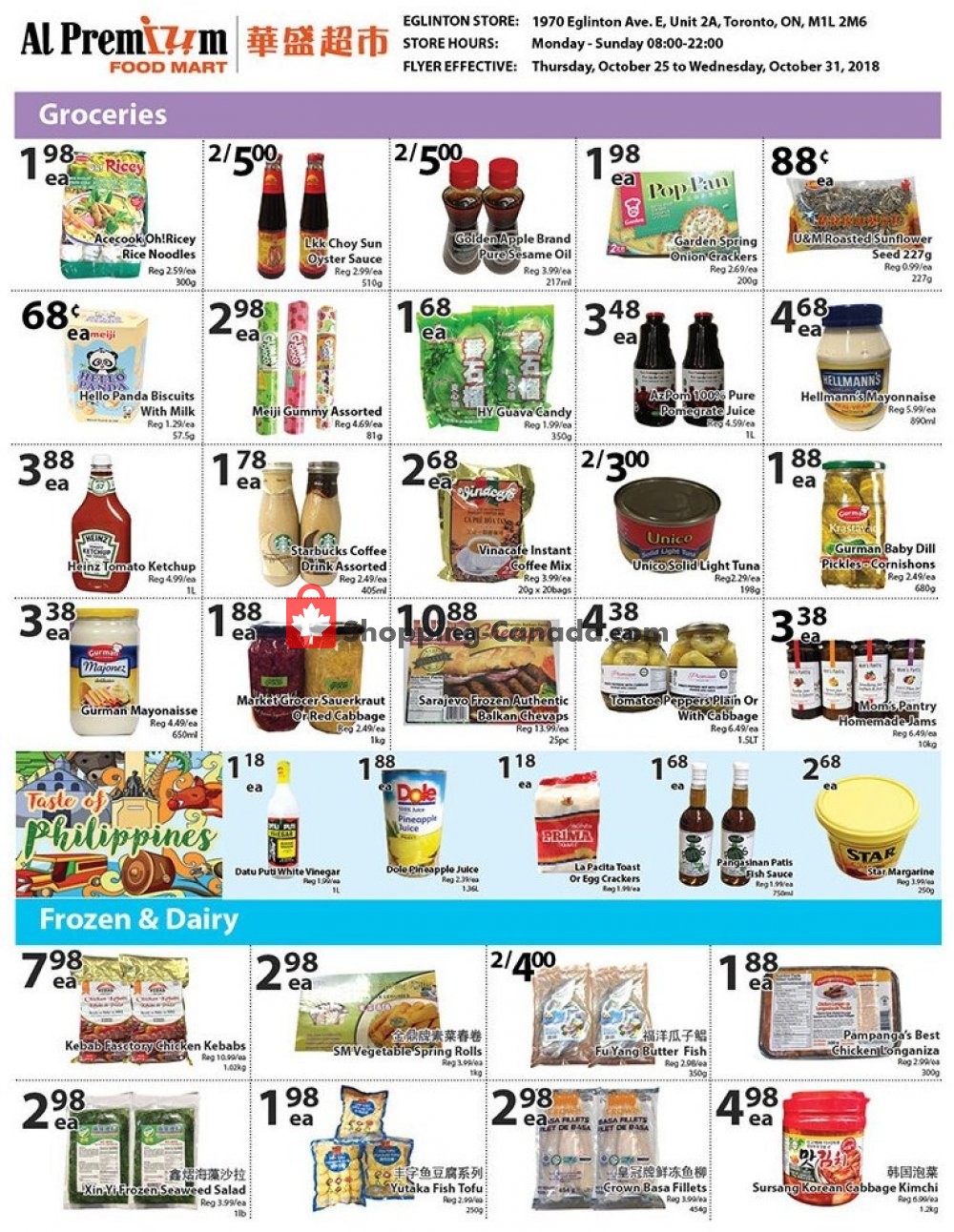 Al Premium Food Mart flyer from Thursday October 25, 2018 to Wednesday October 31, 2018 - page 3