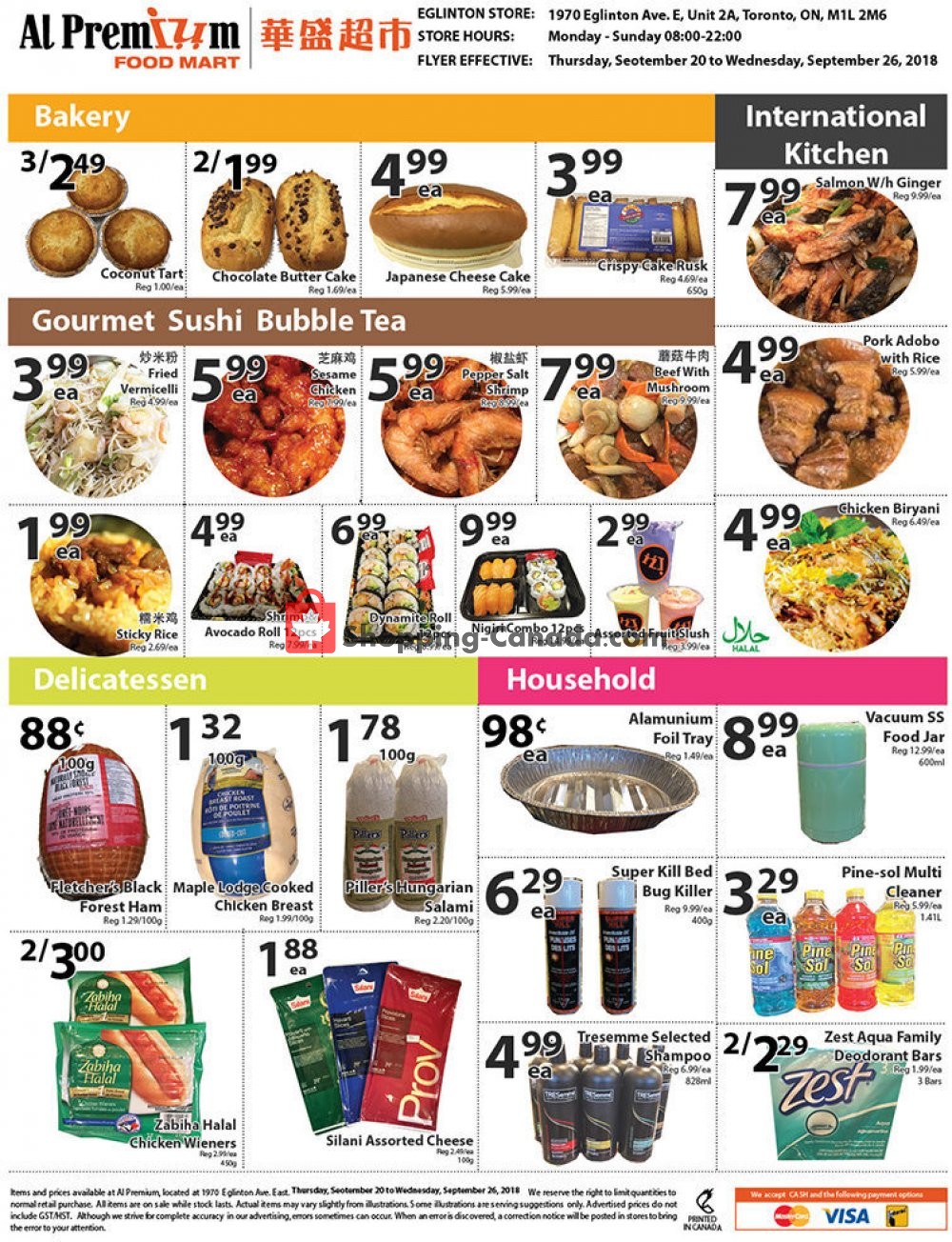 Al Premium Food Mart flyer from Thursday September 20, 2018 to Wednesday September 26, 2018 - page 3