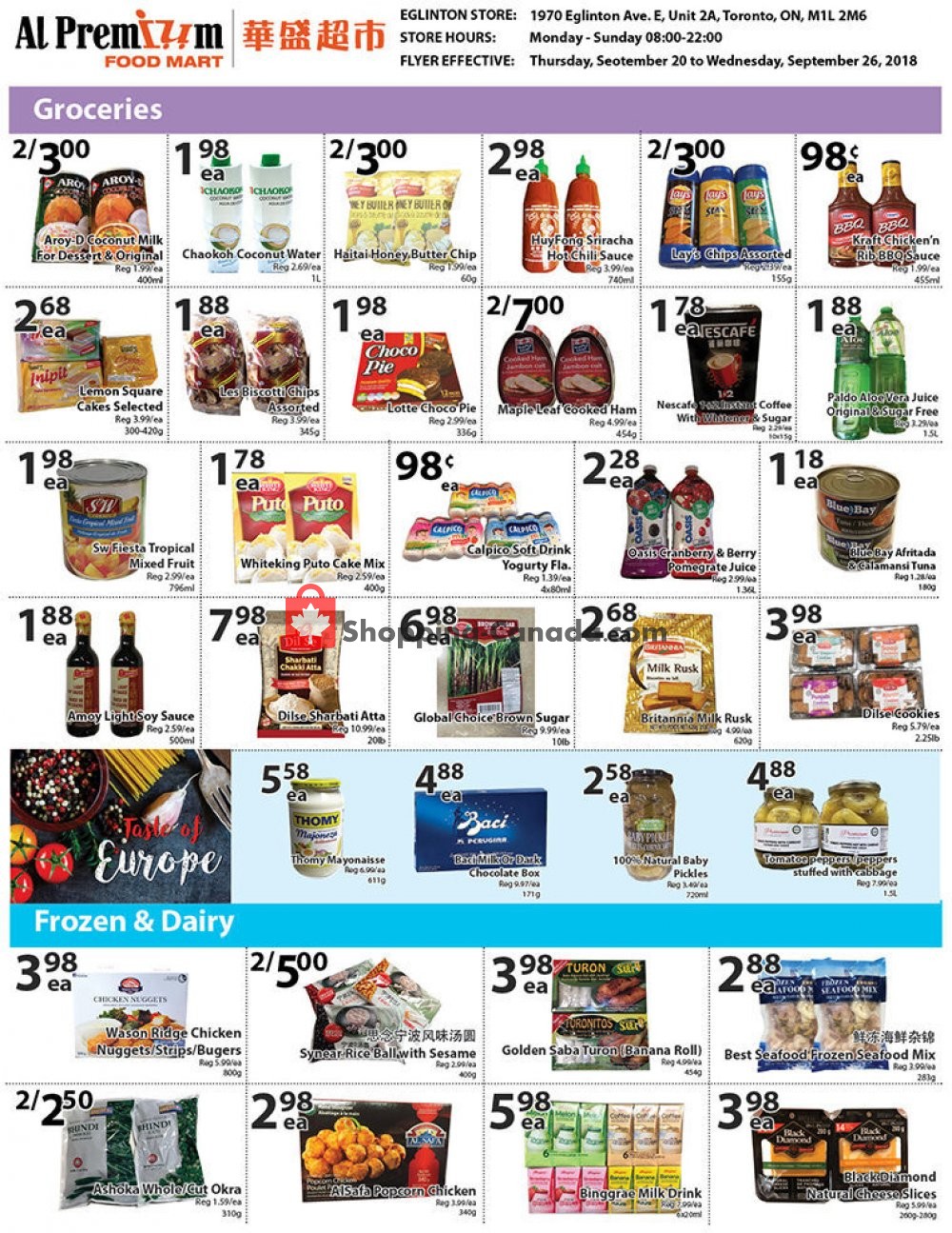 Al Premium Food Mart flyer from Thursday September 20, 2018 to Wednesday September 26, 2018 - page 4