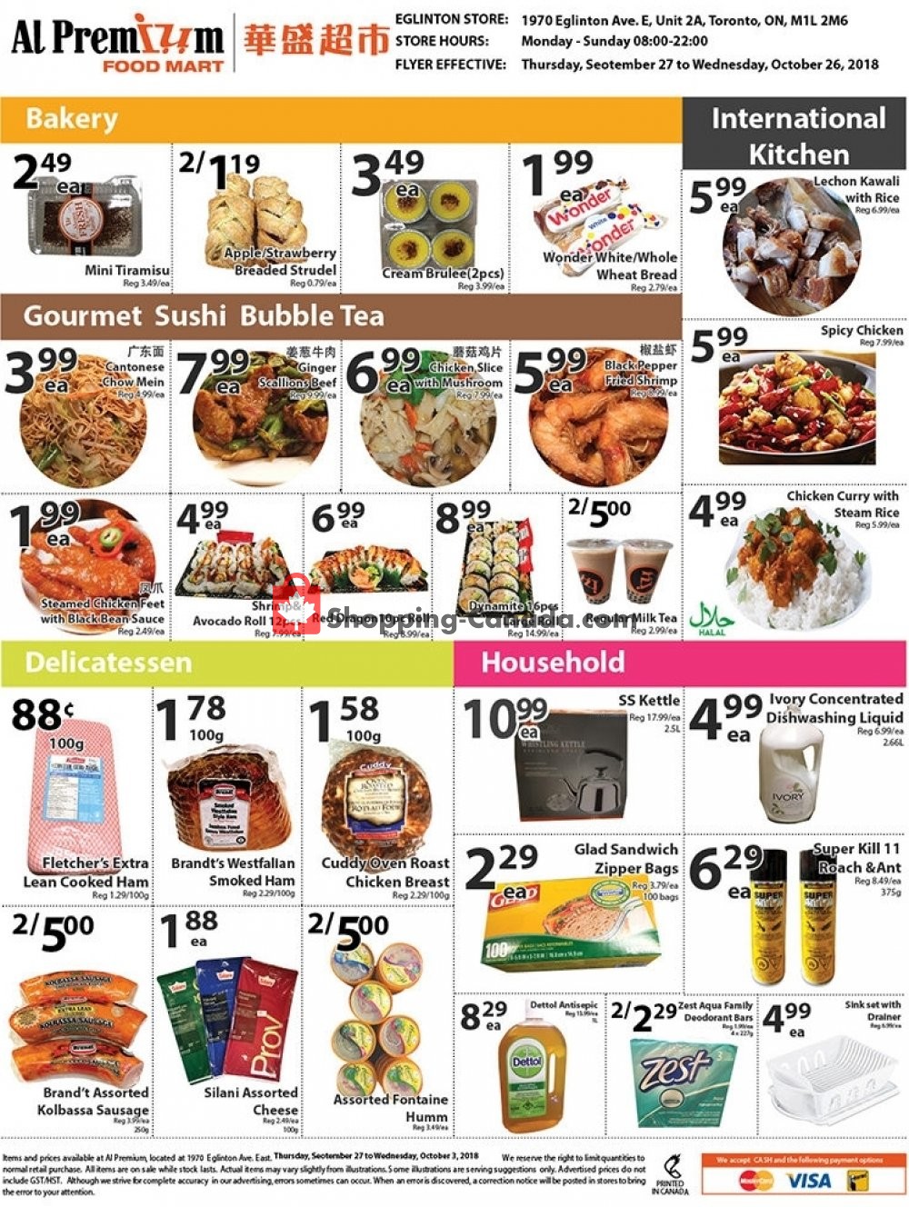 Al Premium Food Mart flyer from Thursday September 27, 2018 to Wednesday October 3, 2018 - page 2