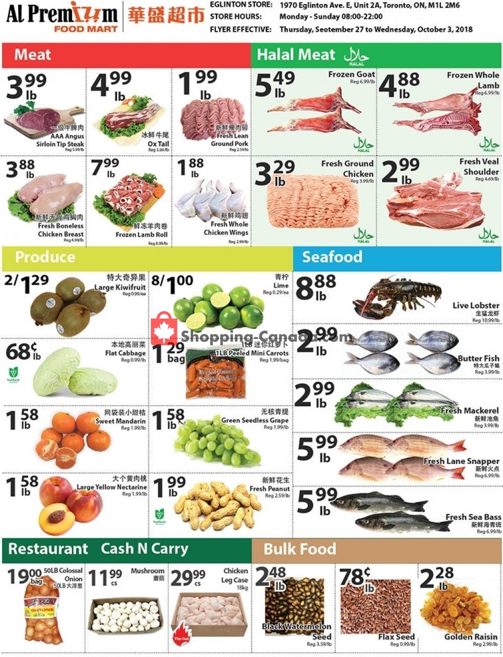 Al Premium Food Mart flyer from Thursday September 27, 2018 to Wednesday October 3, 2018 - page 4