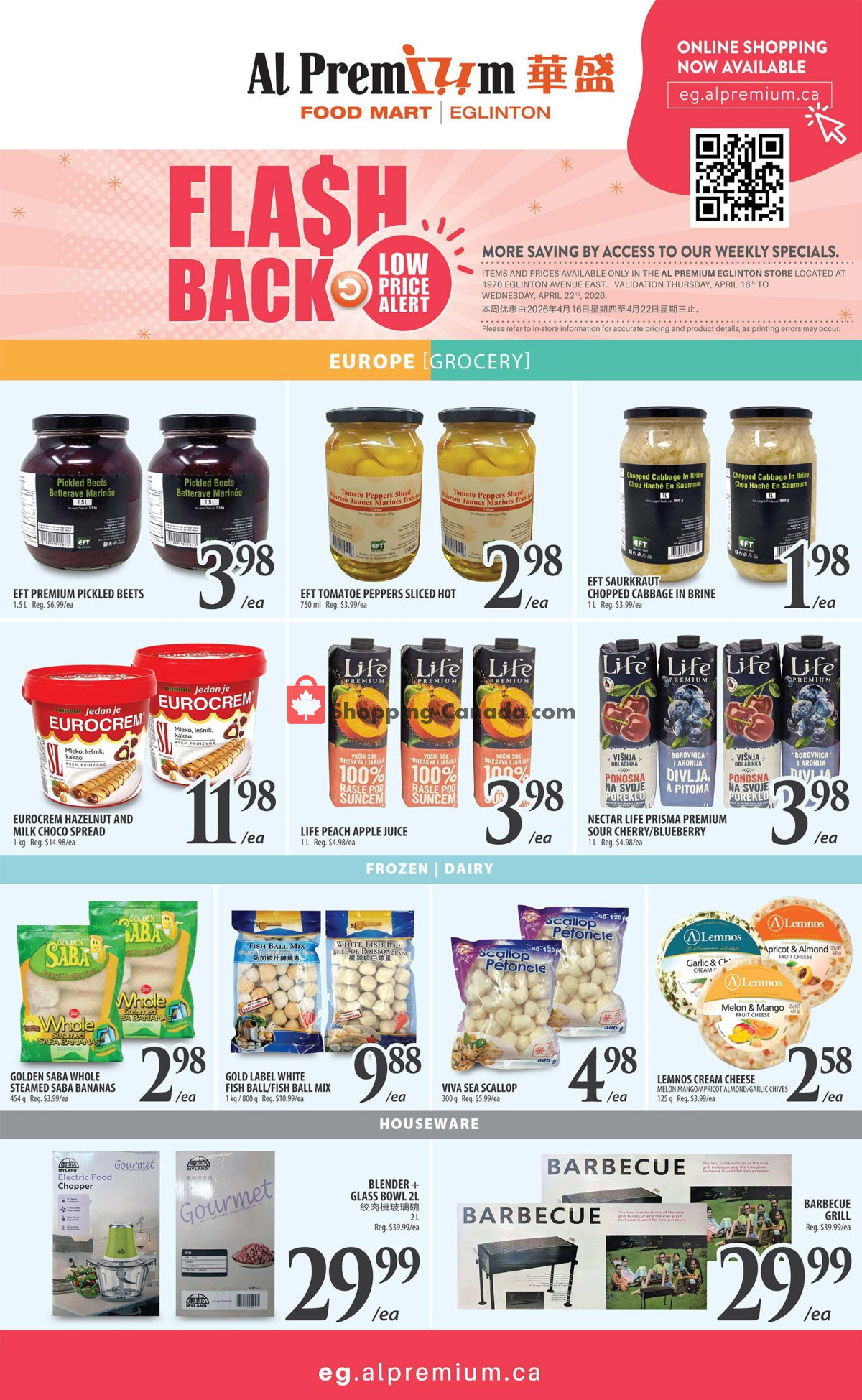 Al Premium Food Mart flyer from Thursday April 16, 2026 to Wednesday April 22, 2026 - page 4