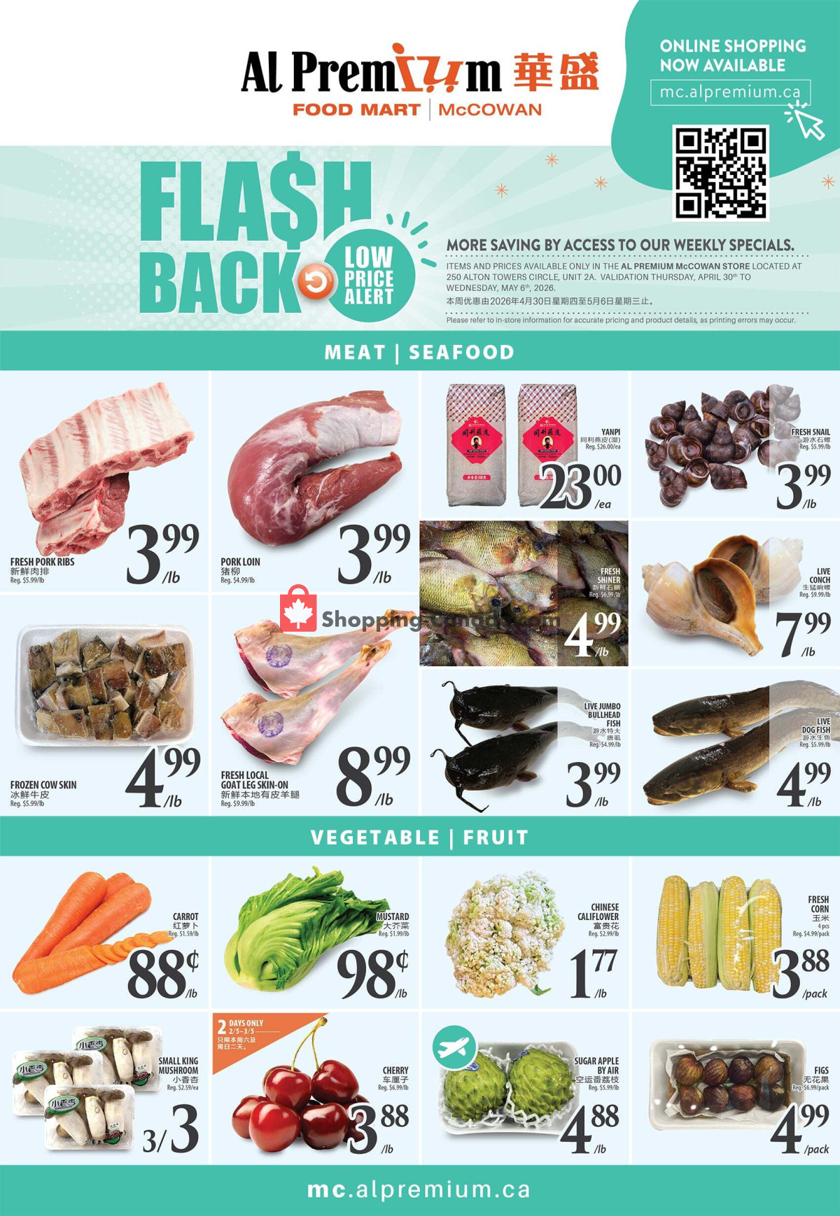 Al Premium Food Mart flyer from Thursday April 30, 2026 to Wednesday May 6, 2026 - page 2