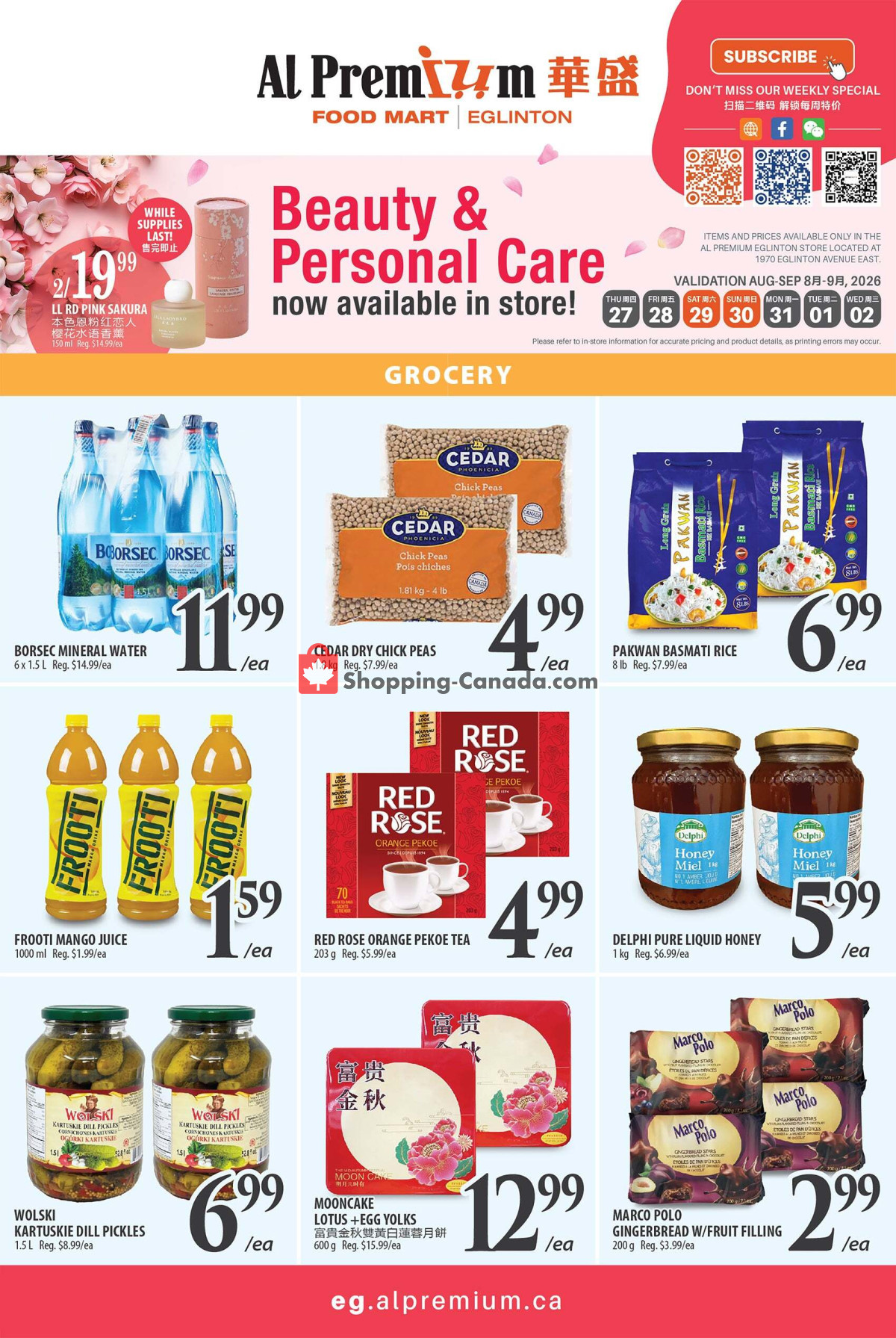 Al Premium Food Mart flyer from Saturday August 29, 2026 to Friday September 4, 2026 - page 3