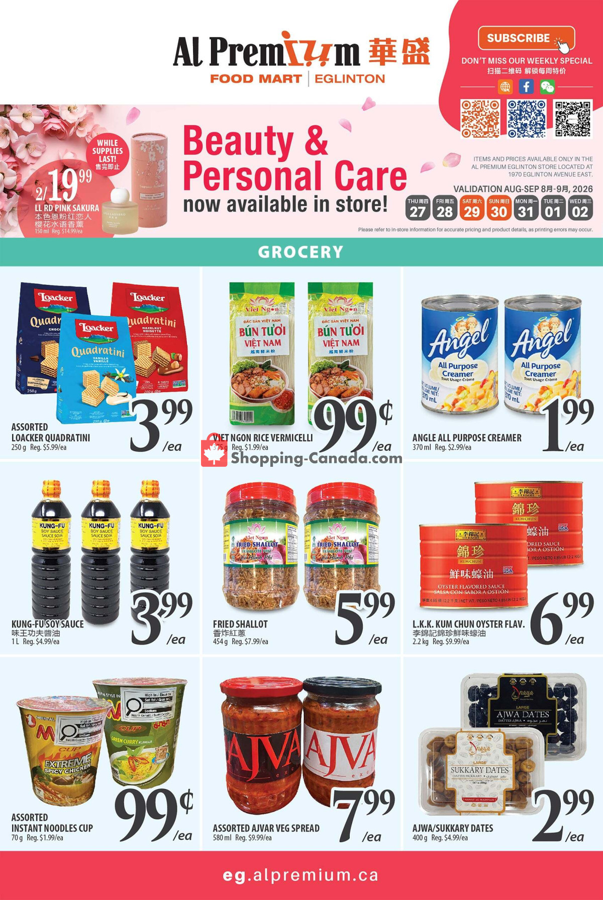 Al Premium Food Mart flyer from Saturday August 29, 2026 to Friday September 4, 2026 - page 4