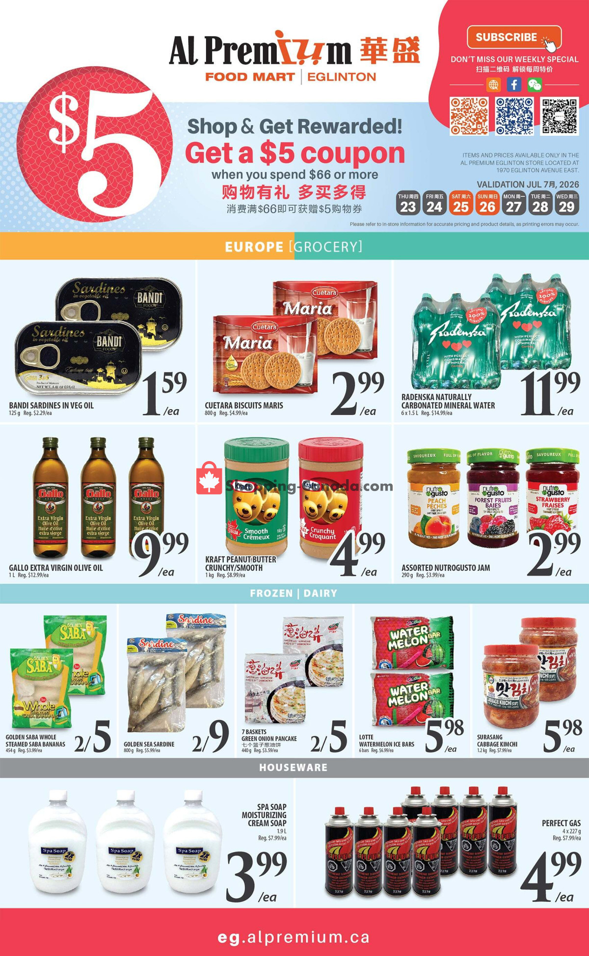 Al Premium Food Mart flyer from Sunday July 19, 2026 to Saturday July 25, 2026 - page 4