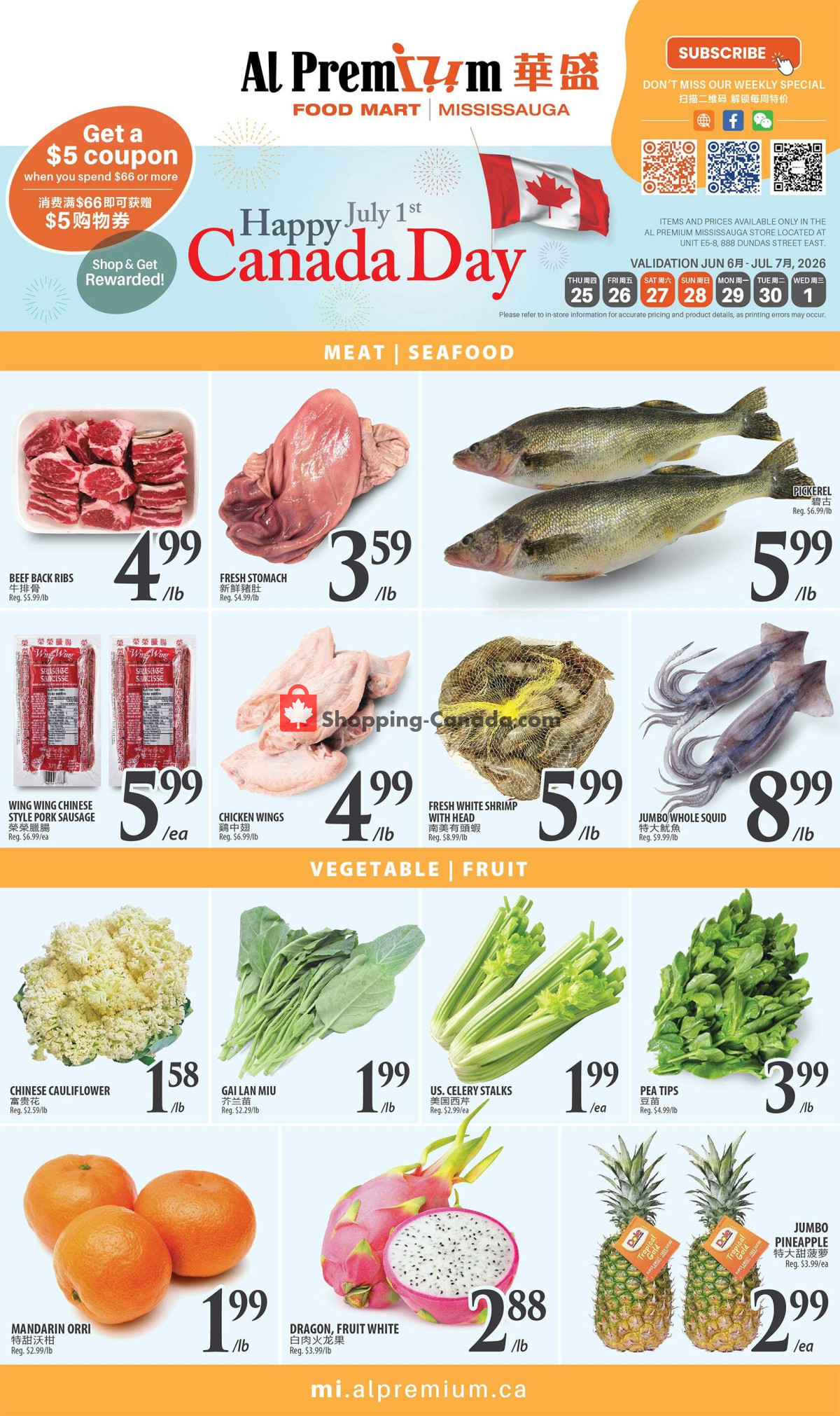 Al Premium Food Mart flyer from Sunday June 21, 2026 to Saturday June 27, 2026 - page 2