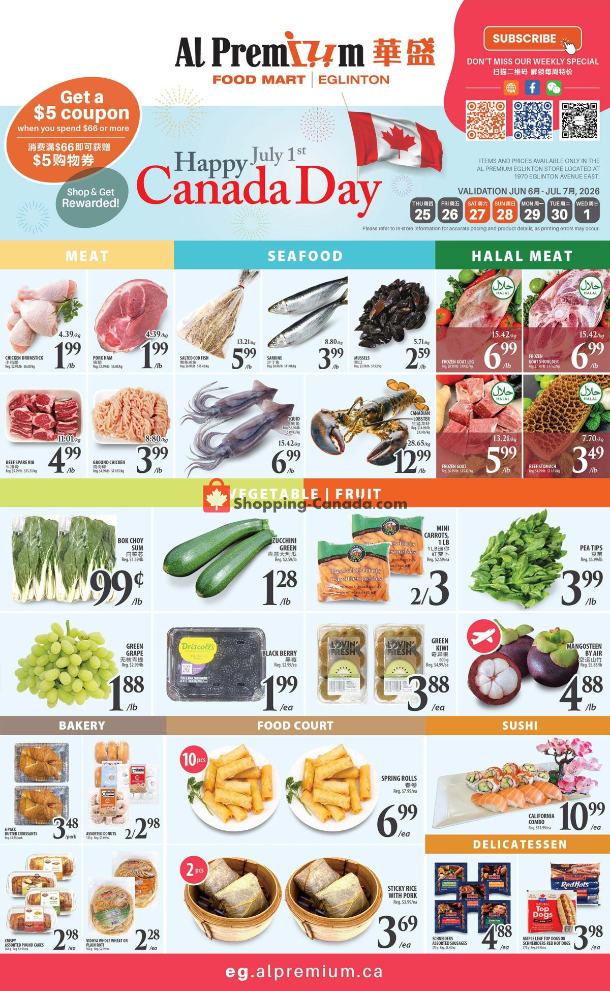 Al Premium Food Mart flyer from Wednesday June 24, 2026 to Thursday July 2, 2026 - page 2