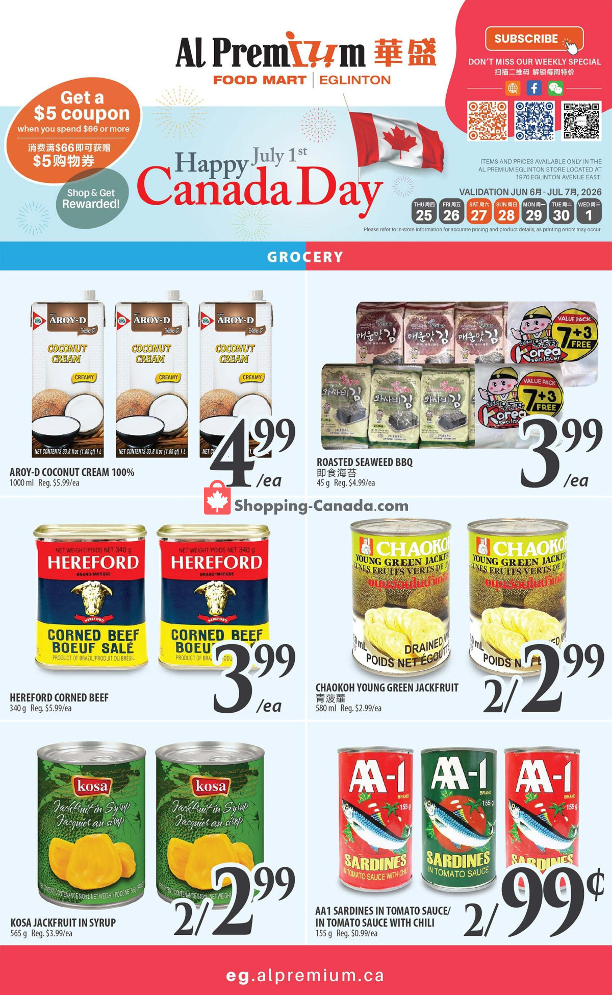 Al Premium Food Mart flyer from Wednesday June 24, 2026 to Thursday July 2, 2026 - page 5