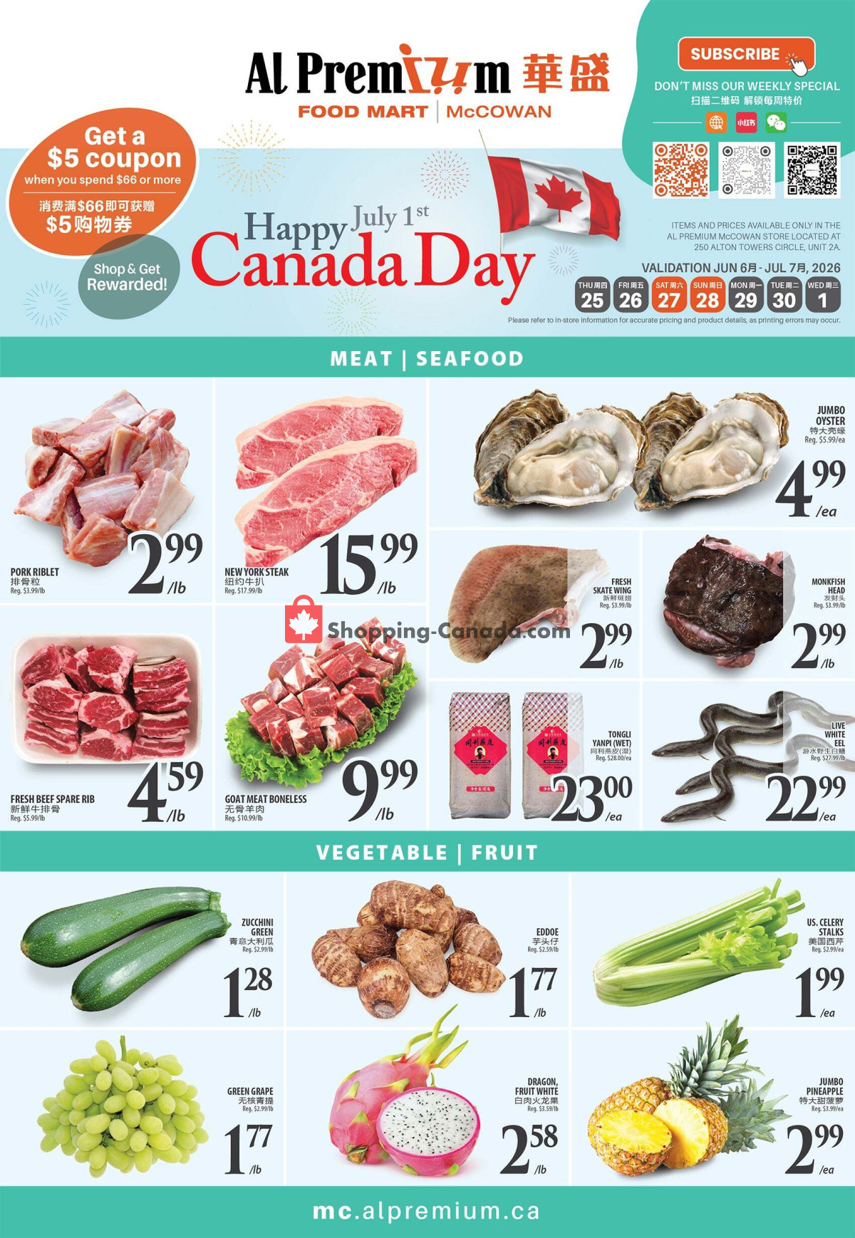Al Premium Food Mart flyer from Wednesday June 24, 2026 to Tuesday July 7, 2026 - page 2