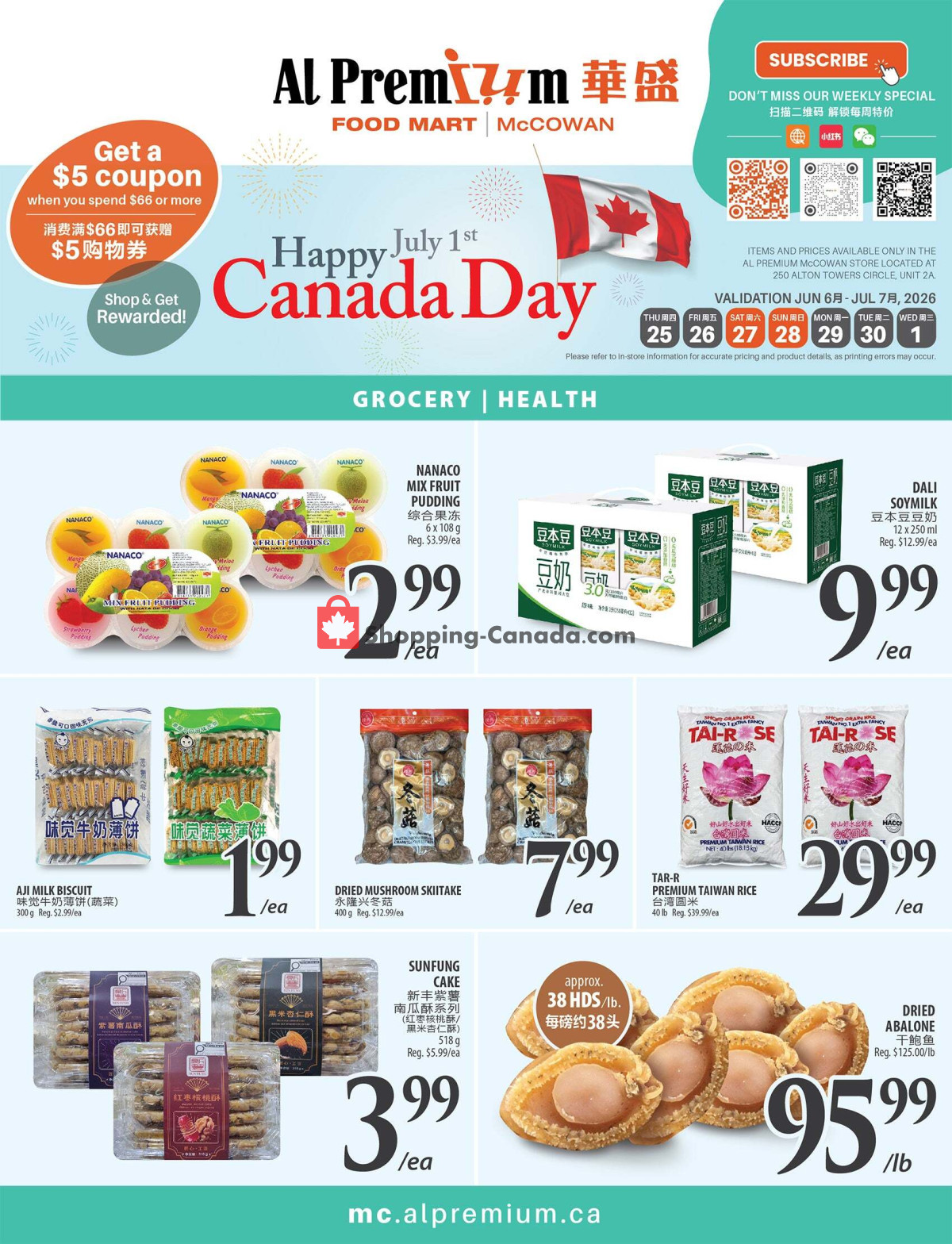 Al Premium Food Mart flyer from Wednesday June 24, 2026 to Tuesday July 7, 2026 - page 5
