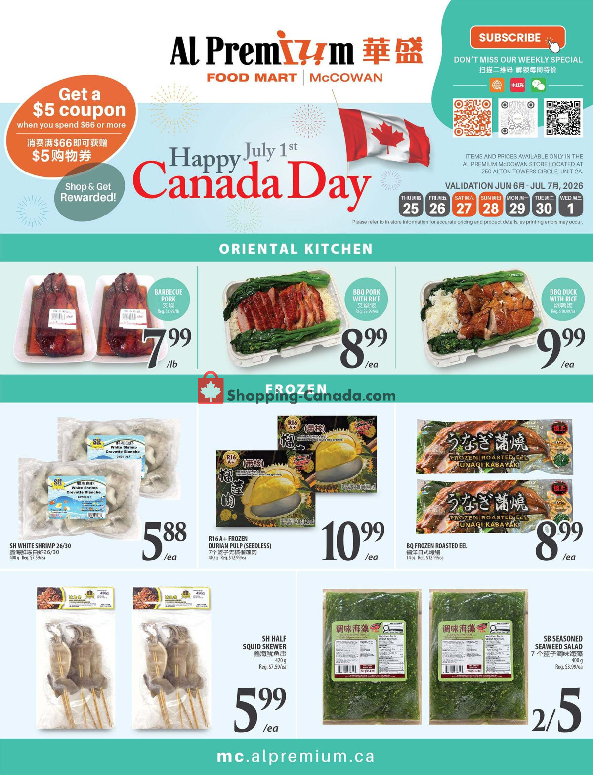 Al Premium Food Mart flyer from Wednesday June 24, 2026 to Tuesday July 7, 2026 - page 6