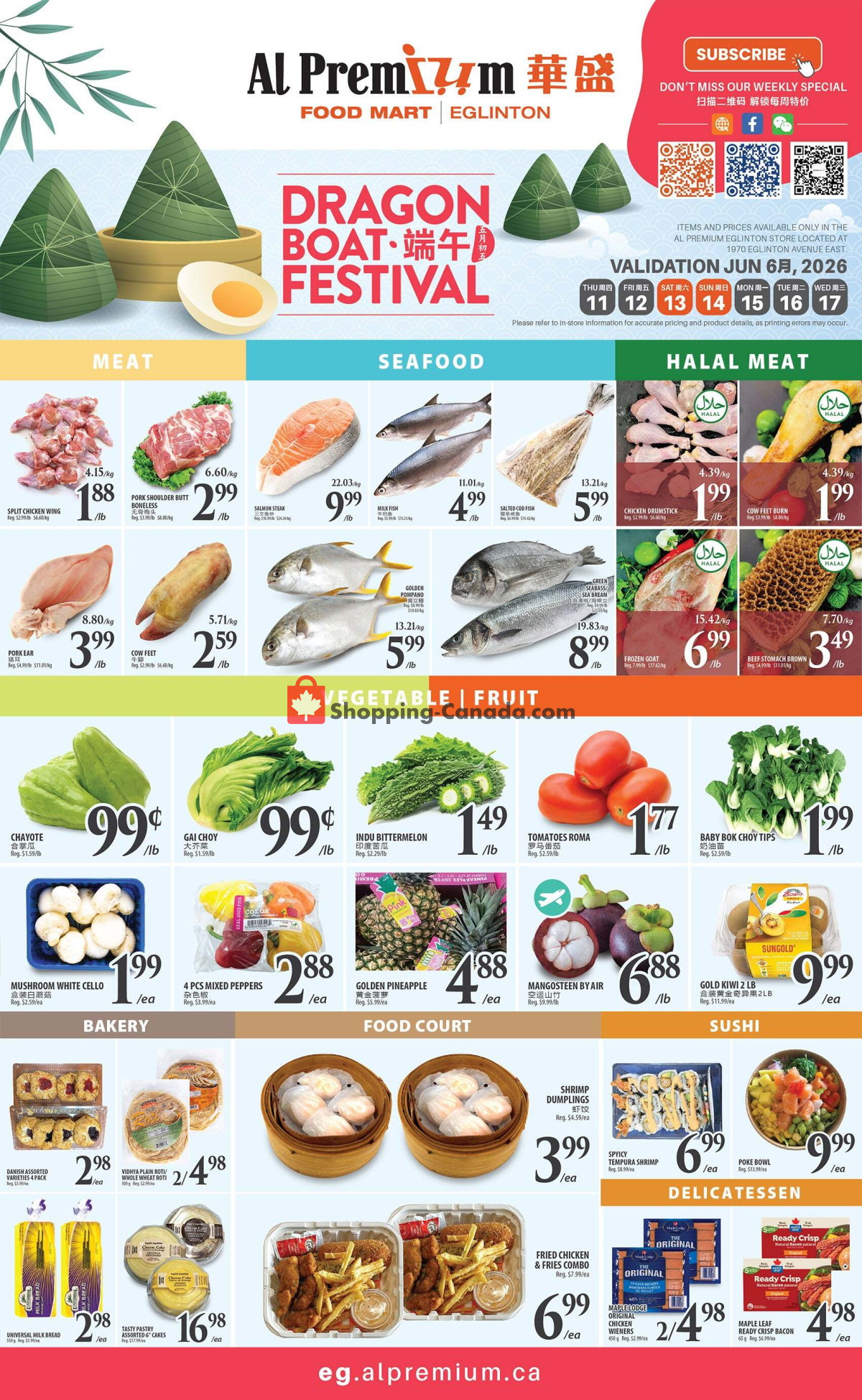 Al Premium Food Mart flyer from Saturday June 6, 2026 to Wednesday June 17, 2026 - page 2