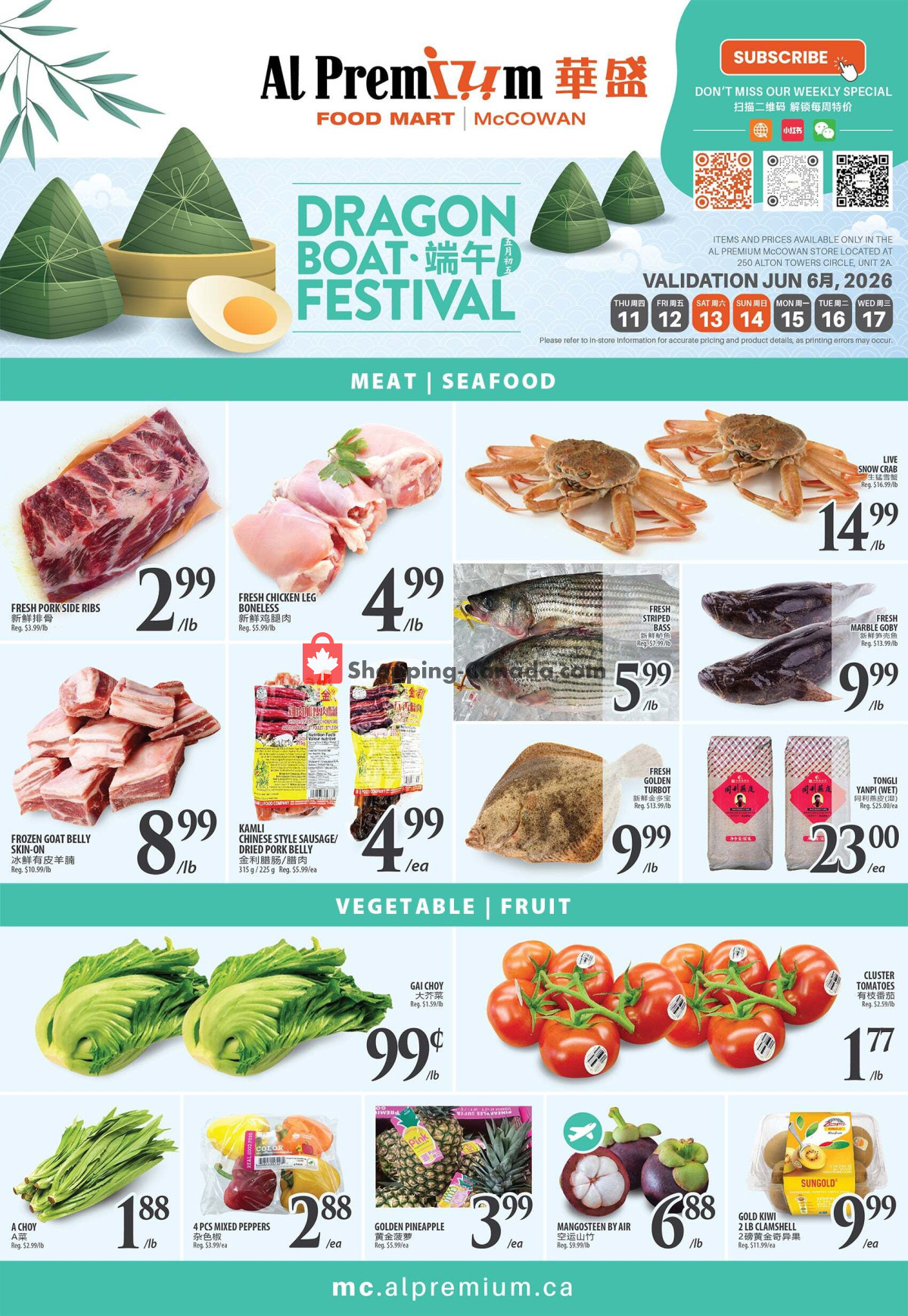 Al Premium Food Mart flyer from Monday June 8, 2026 to Wednesday June 17, 2026 - page 2