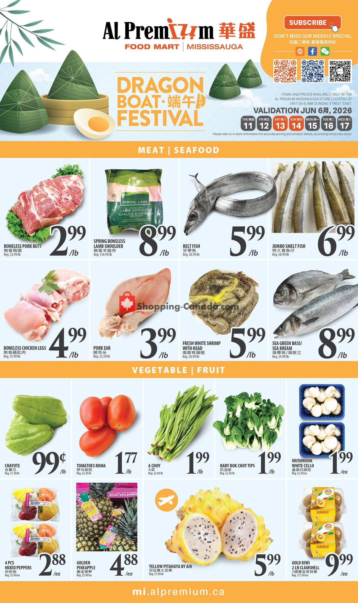 Al Premium Food Mart flyer from Monday June 8, 2026 to Thursday June 18, 2026 - page 2