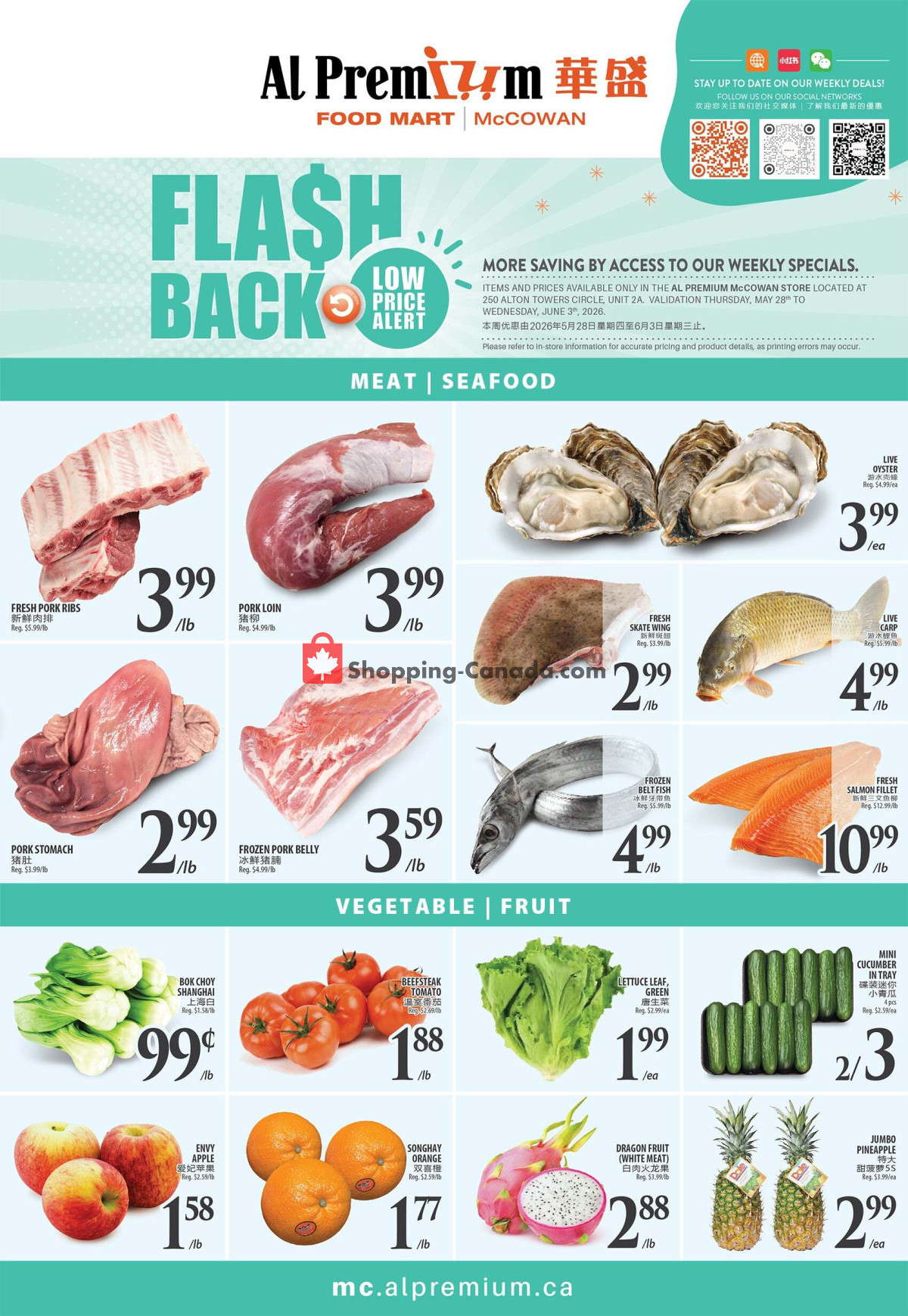 Al Premium Food Mart flyer from Thursday May 28, 2026 to Wednesday June 3, 2026 - page 2