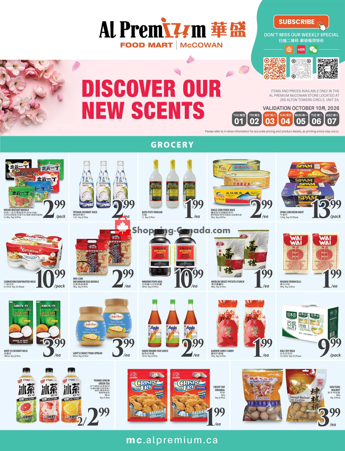 Al Premium Food Mart flyer from Thursday October 1, 2026 to Sunday October 11, 2026 - page 3