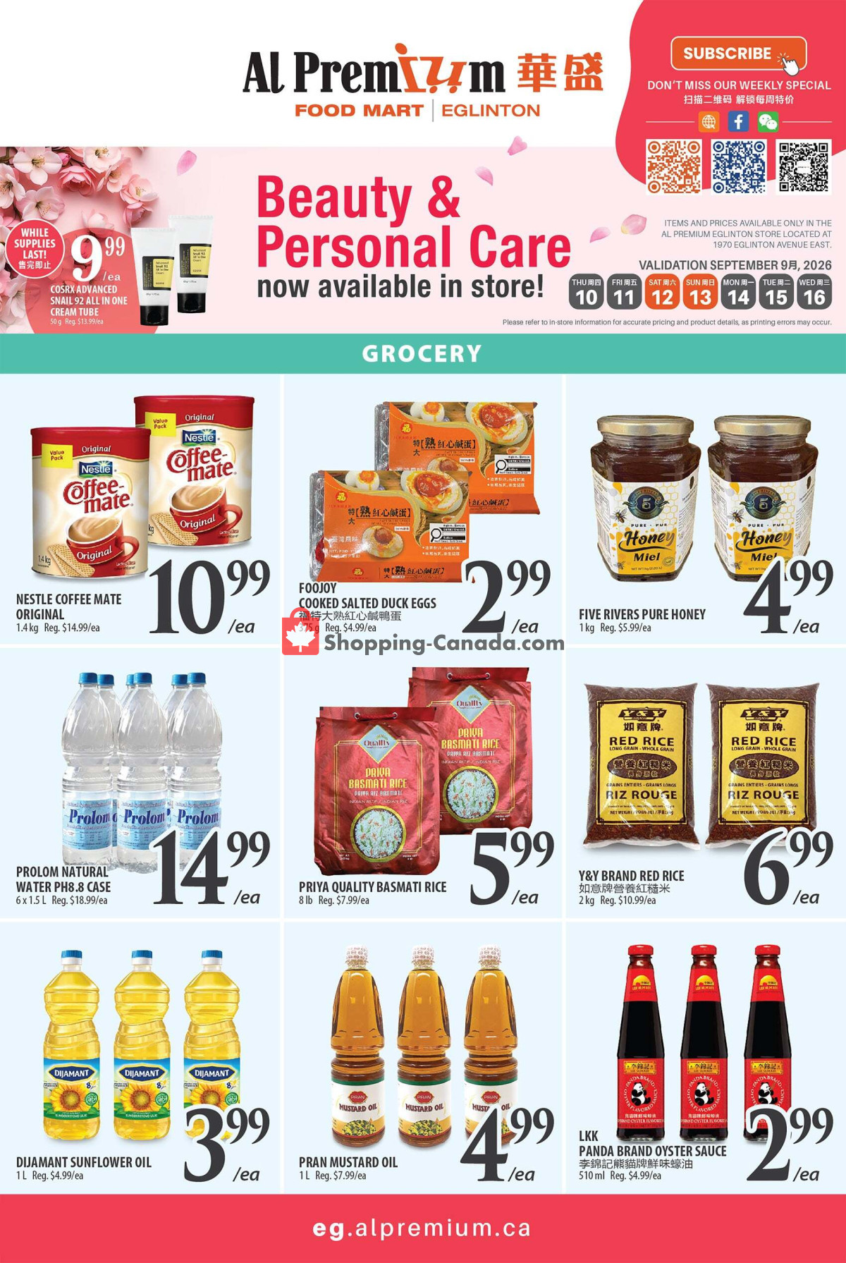 Al Premium Food Mart flyer from Tuesday September 1, 2026 to Wednesday September 9, 2026 - page 4