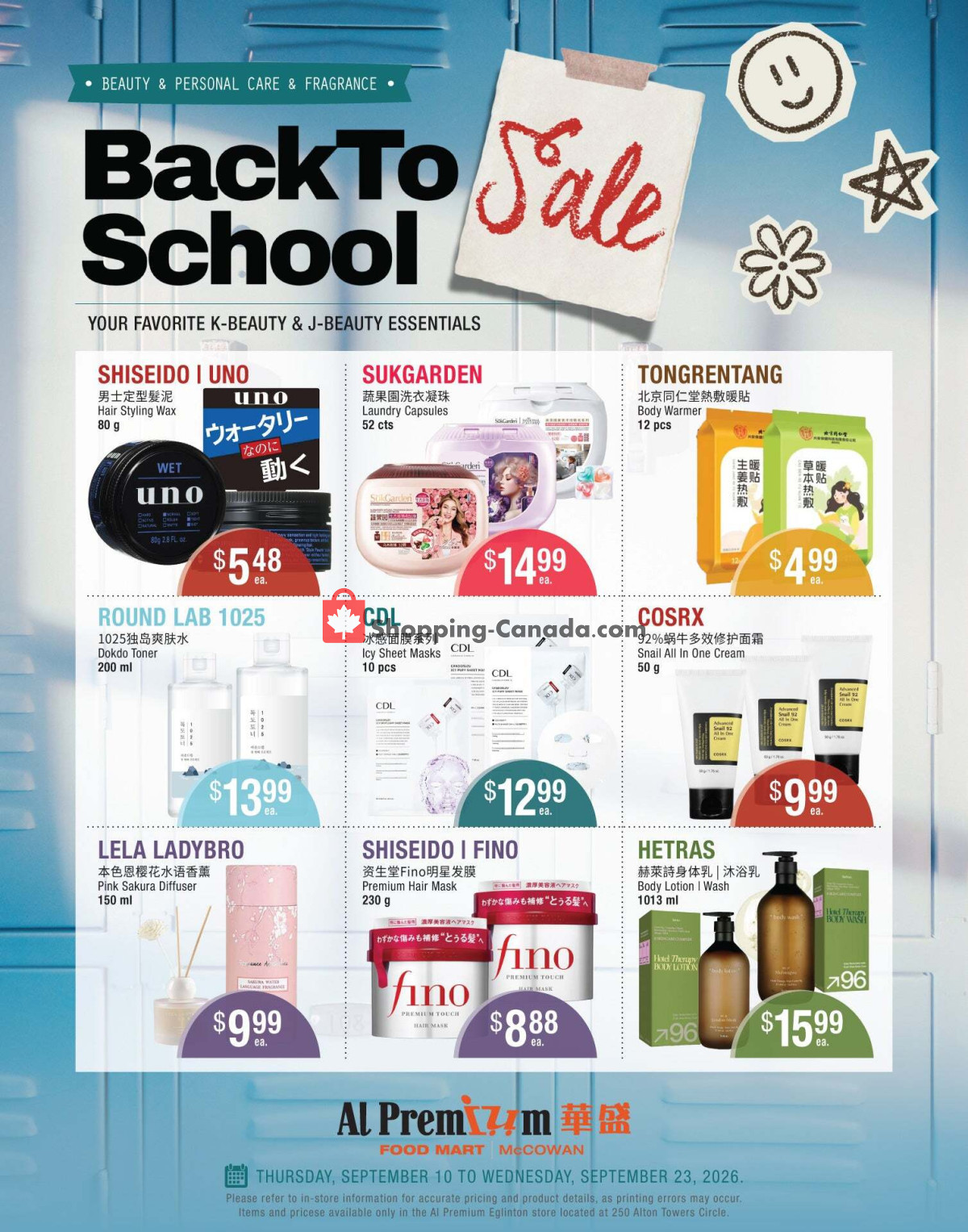 Al Premium Food Mart flyer from Thursday September 17, 2026 to Wednesday September 23, 2026 - page 5