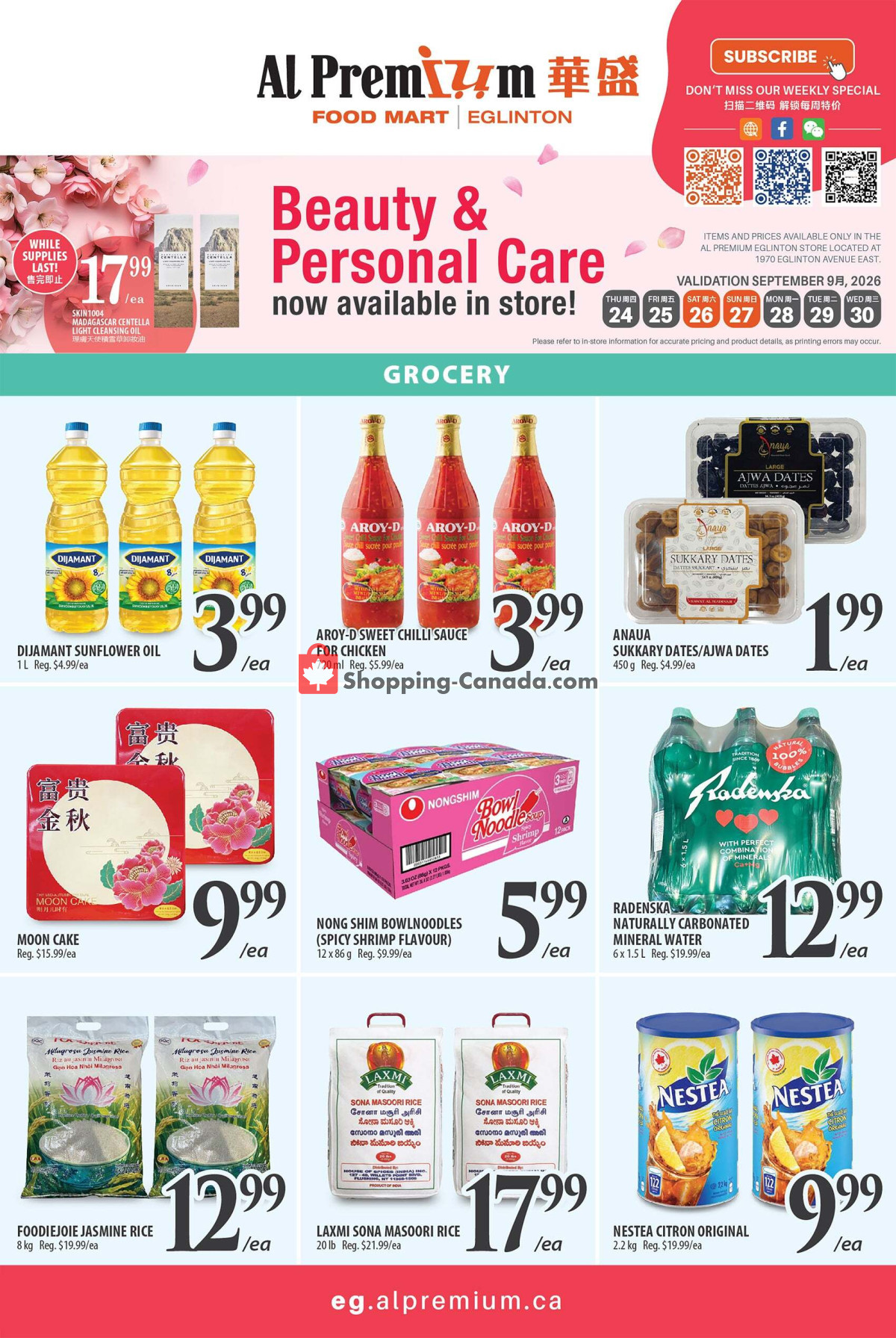 Al Premium Food Mart flyer from Tuesday September 22, 2026 to Monday September 28, 2026 - page 4