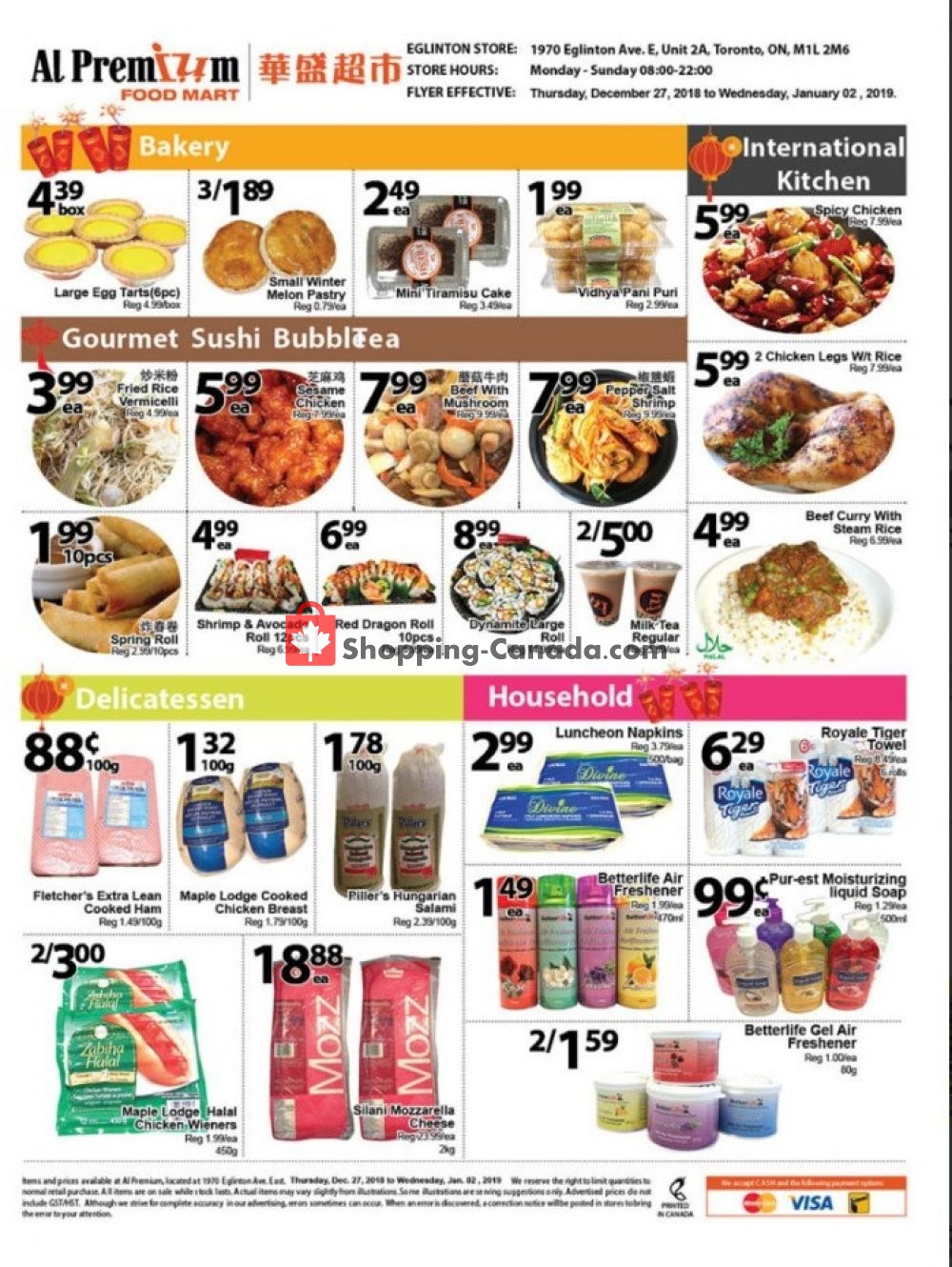 Al Premium Food Mart flyer from Thursday December 27, 2018 to Wednesday January 2, 2019 - page 2