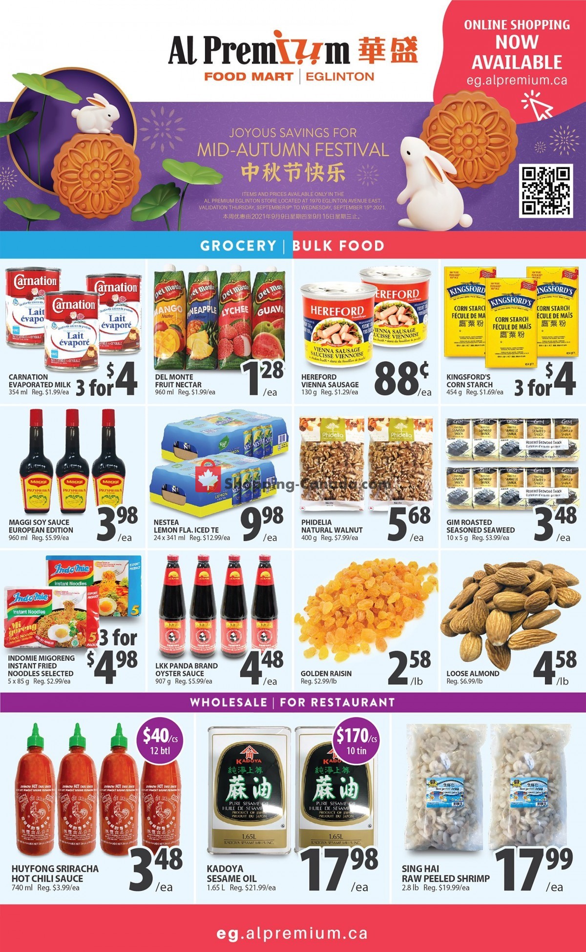 Al Premium Food Mart flyer from Thursday September 9, 2021 to Wednesday September 15, 2021 - page 3