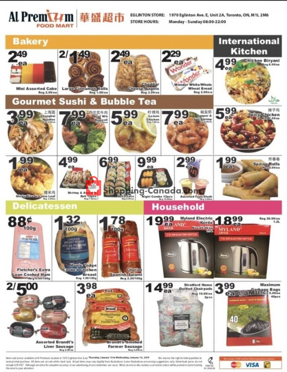 Al Premium Food Mart flyer from Thursday January 10, 2019 to Wednesday January 16, 2019 - page 4