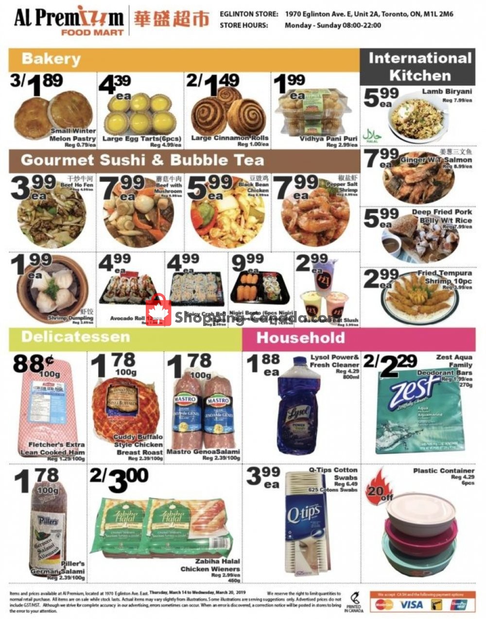 Al Premium Food Mart flyer from Thursday March 14, 2019 to Wednesday March 20, 2019 - page 4