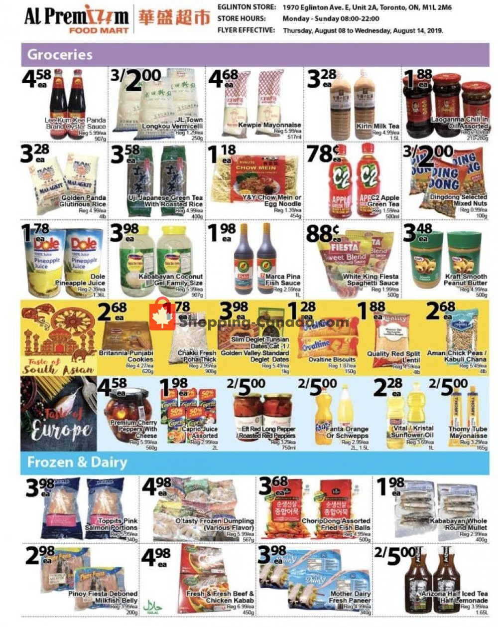 Al Premium Food Mart flyer from Thursday August 8, 2019 to Wednesday August 14, 2019 - page 3