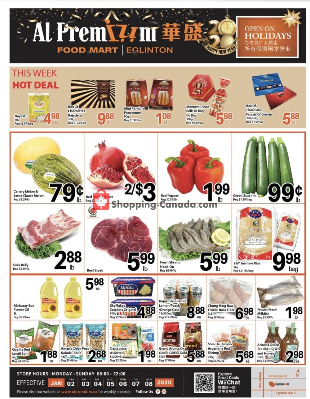 Al Premium Food Mart Canada, flyer (Top Deals Eglinton Store