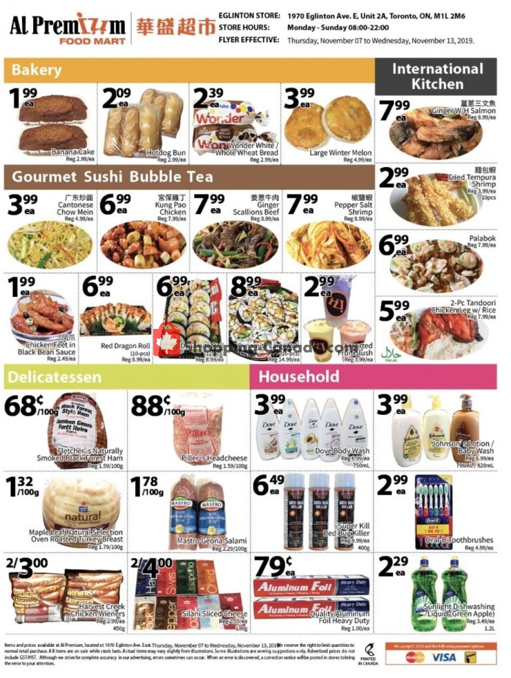 Al Premium Food Mart flyer from Thursday November 7, 2019 to Wednesday November 13, 2019 - page 4