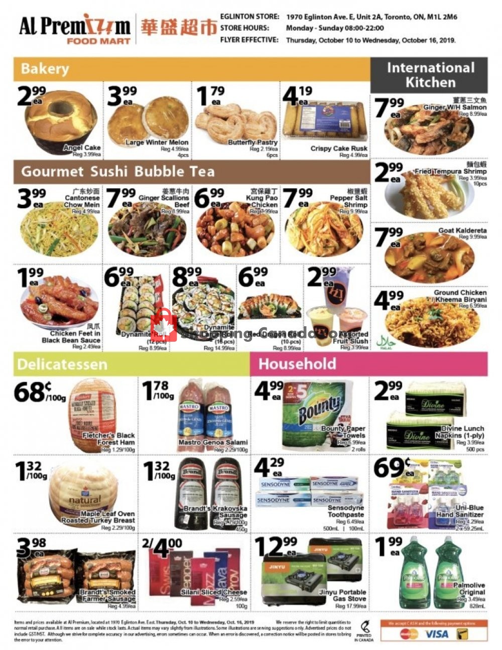 Al Premium Food Mart flyer from Thursday October 10, 2019 to Wednesday October 16, 2019 - page 4