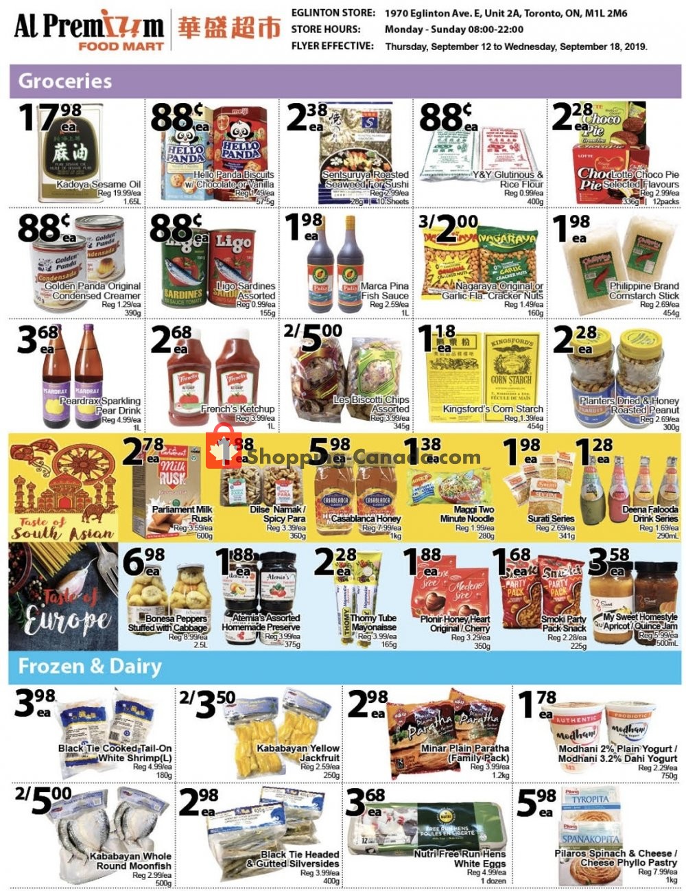 Al Premium Food Mart flyer from Thursday September 12, 2019 to Wednesday September 18, 2019 - page 3