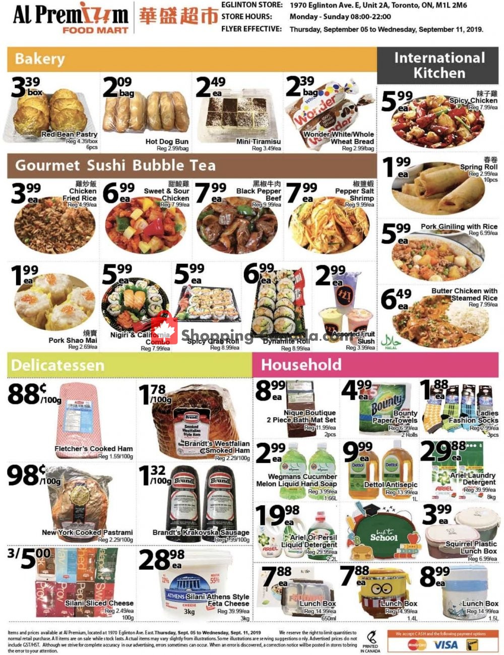 Al Premium Food Mart flyer from Thursday September 5, 2019 to Wednesday September 11, 2019 - page 4